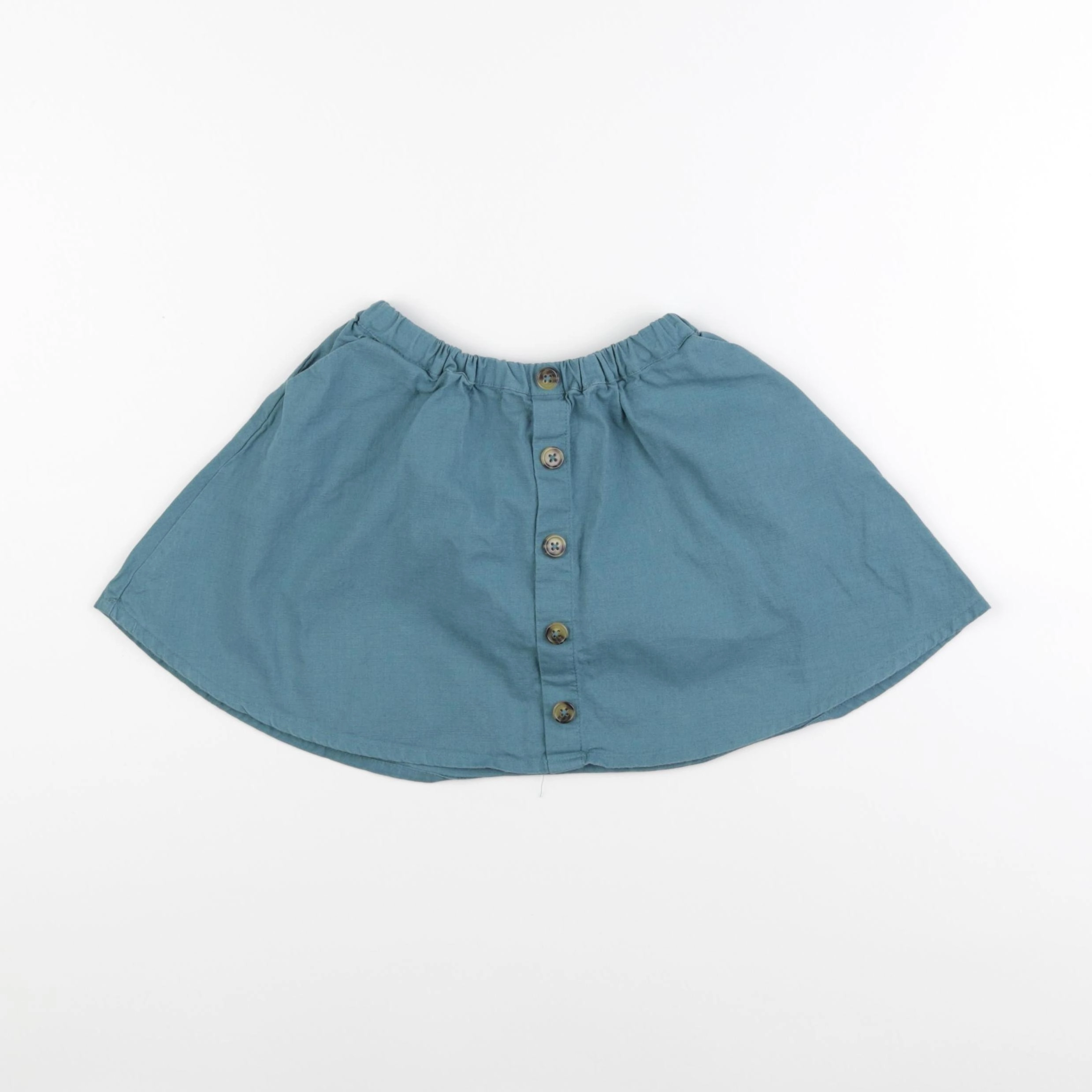 Vertbaudet - jupe bleu, vert - 3 ans