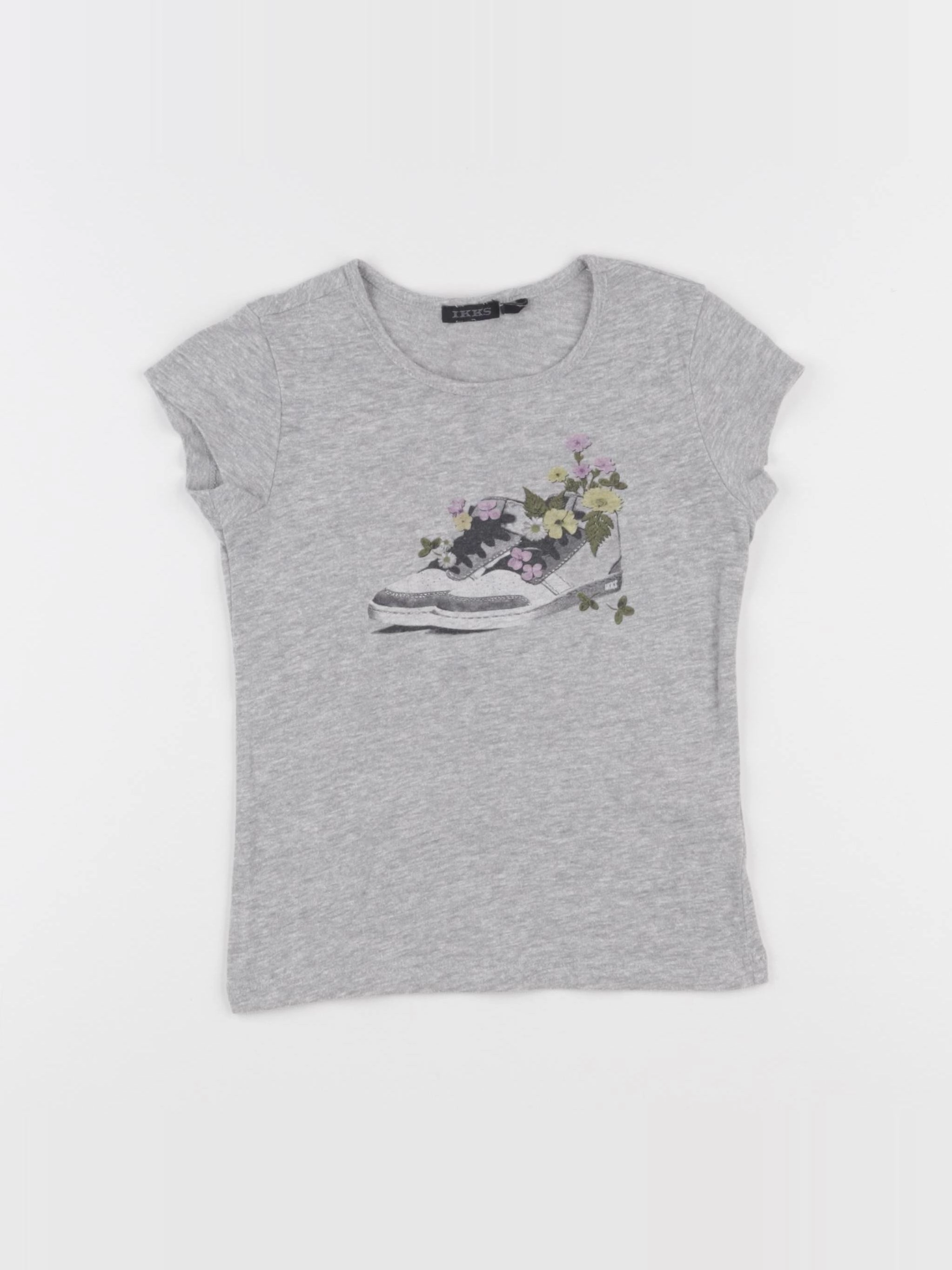IKKS - tee-shirt gris - 4 ans