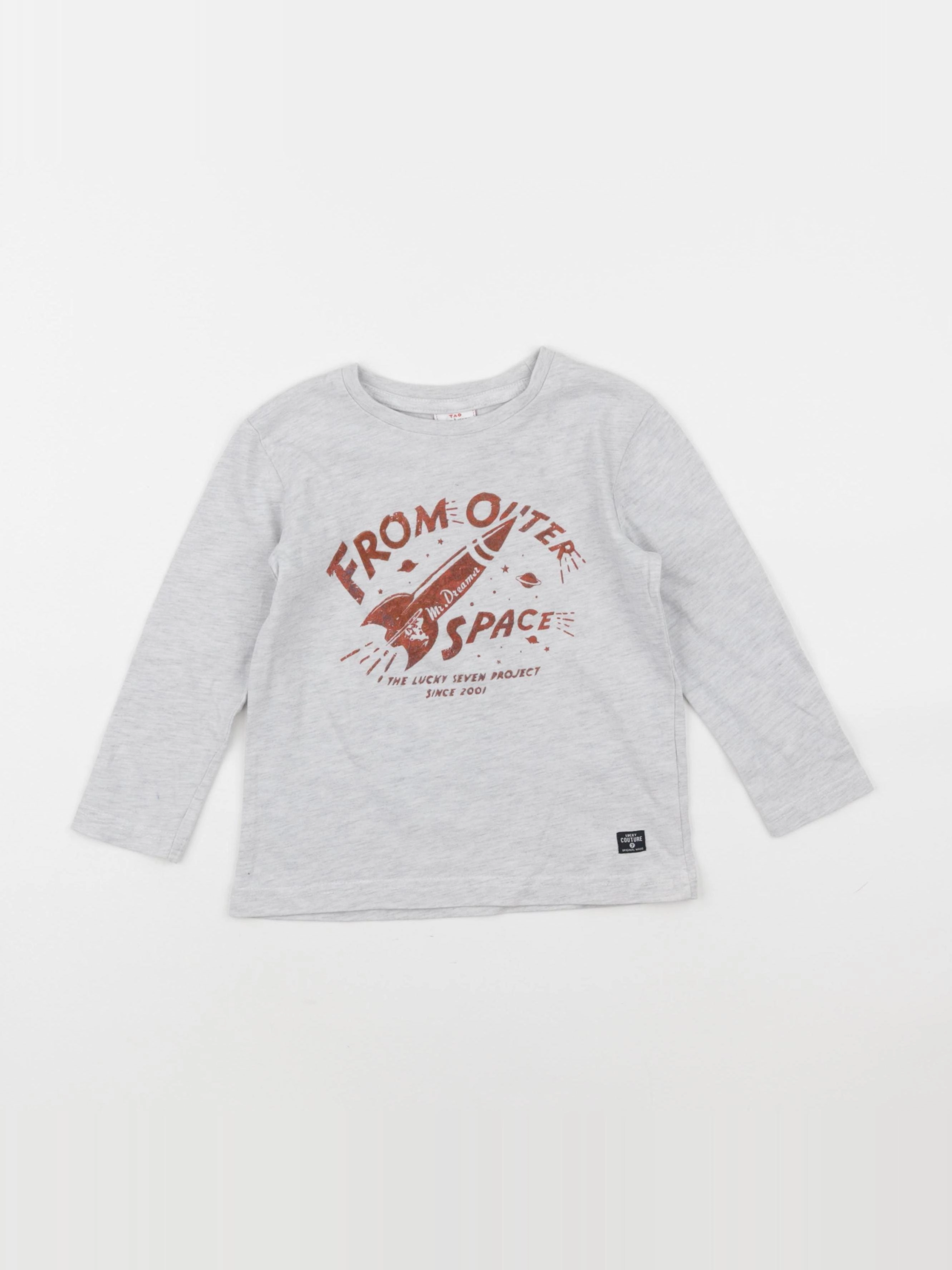 Tape à l'oeil - tee-shirt gris - 4 ans