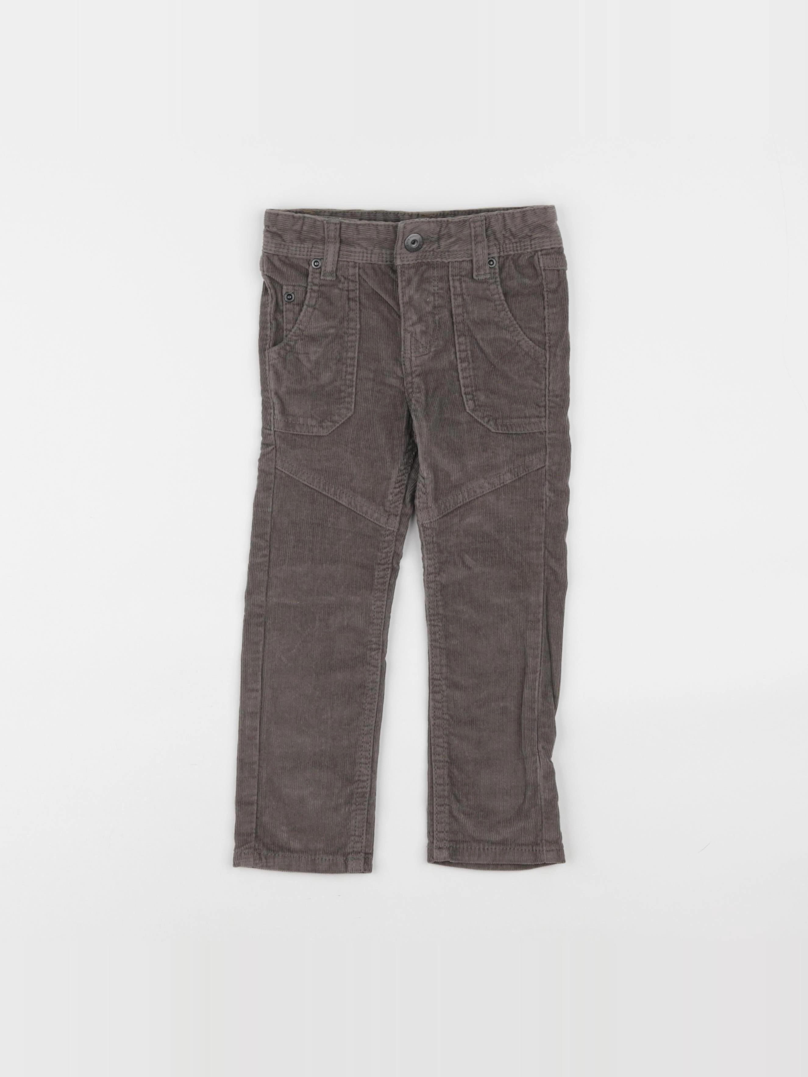 Vertbaudet - pantalon gris - 3 ans