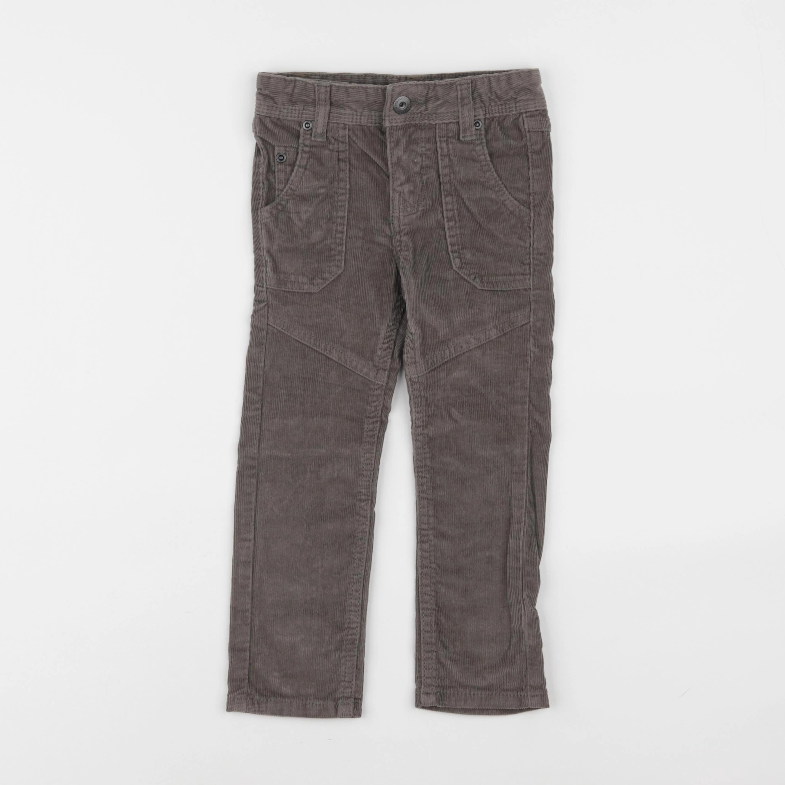 Vertbaudet - pantalon gris - 3 ans