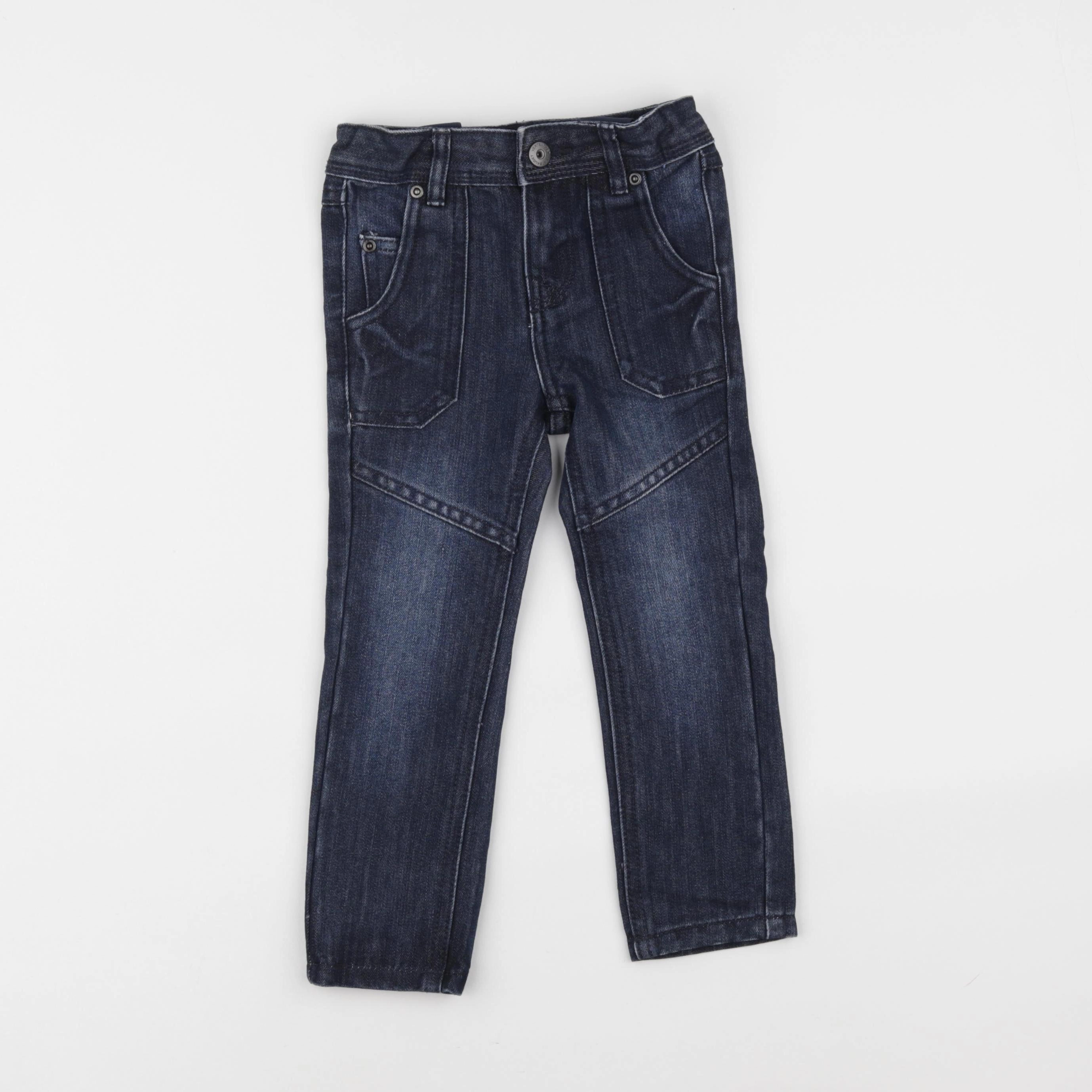 Vertbaudet - jean bleu - 3 ans