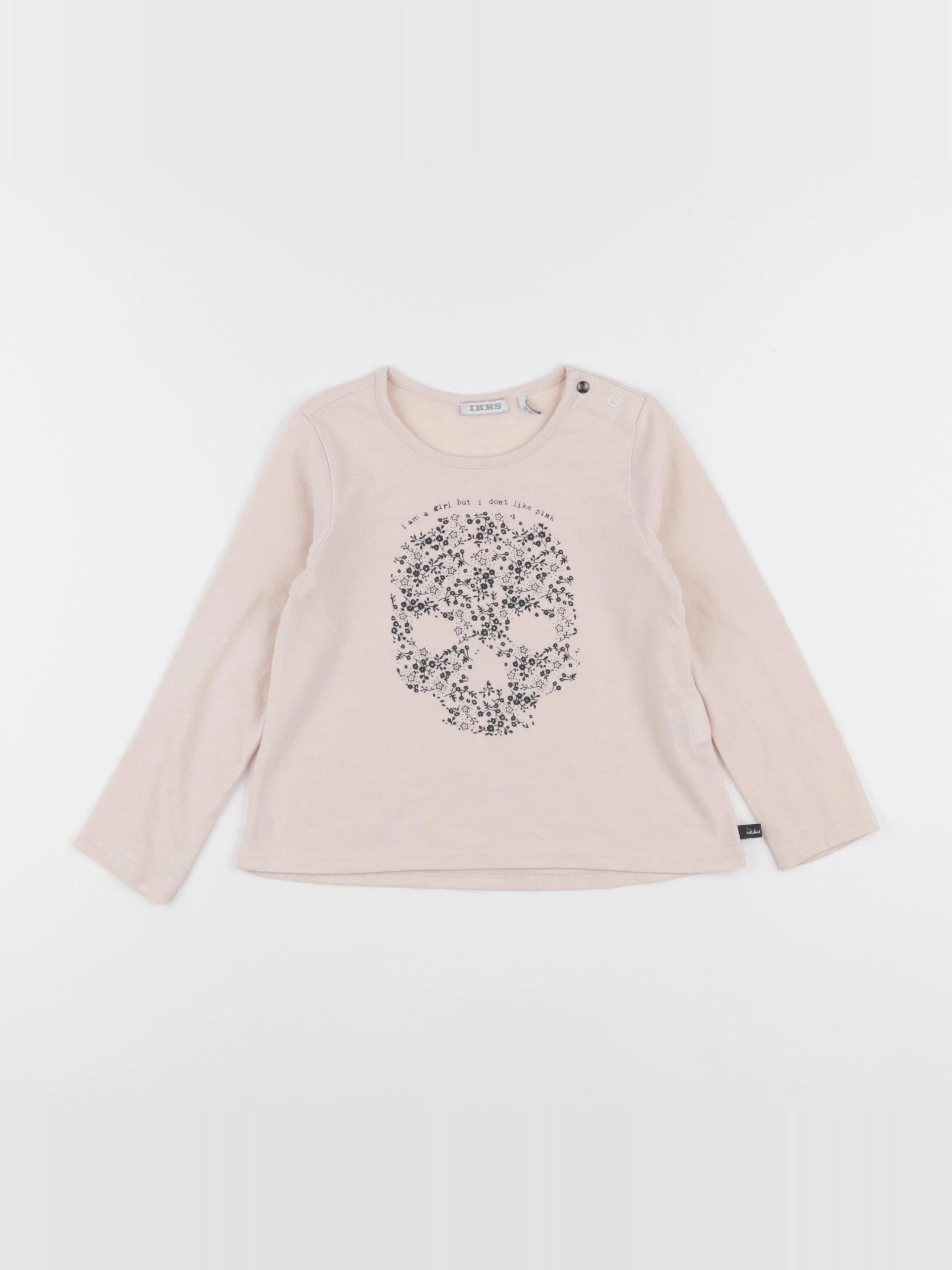 IKKS - tee-shirt rose - 3 ans