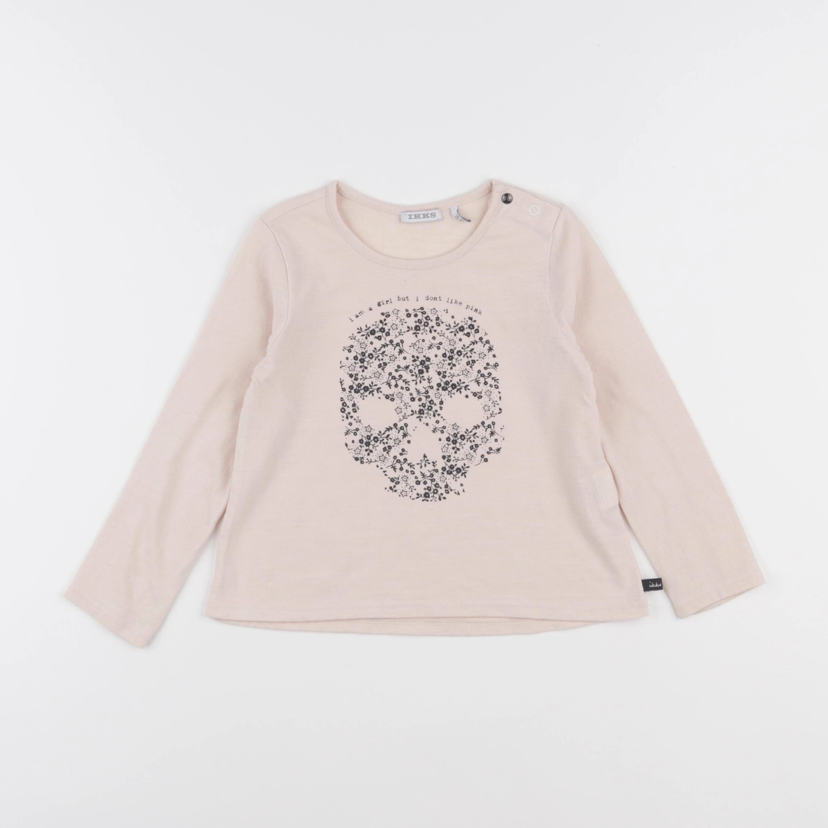 IKKS - tee-shirt rose - 3 ans