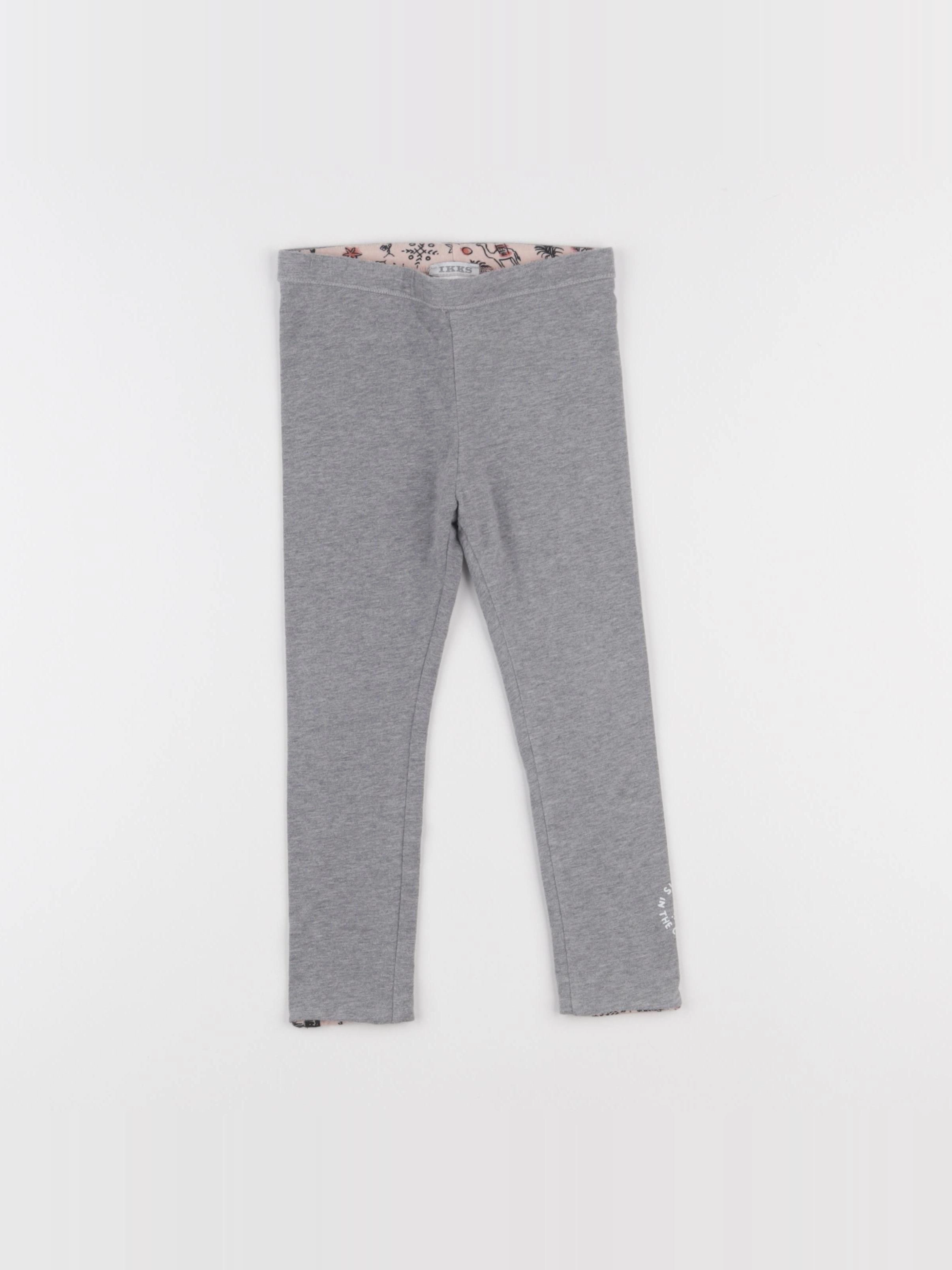 IKKS - legging gris - 3 ans