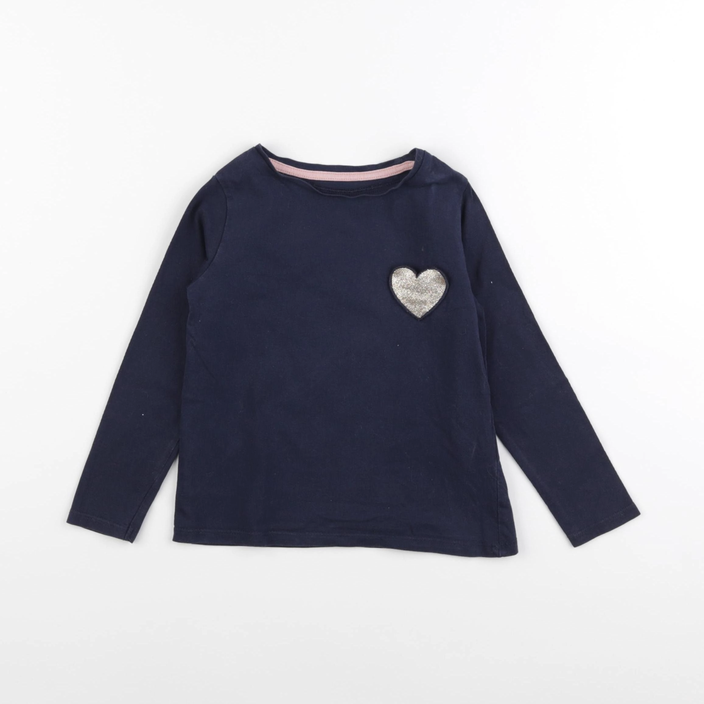 Vertbaudet - tee-shirt bleu - 4 ans