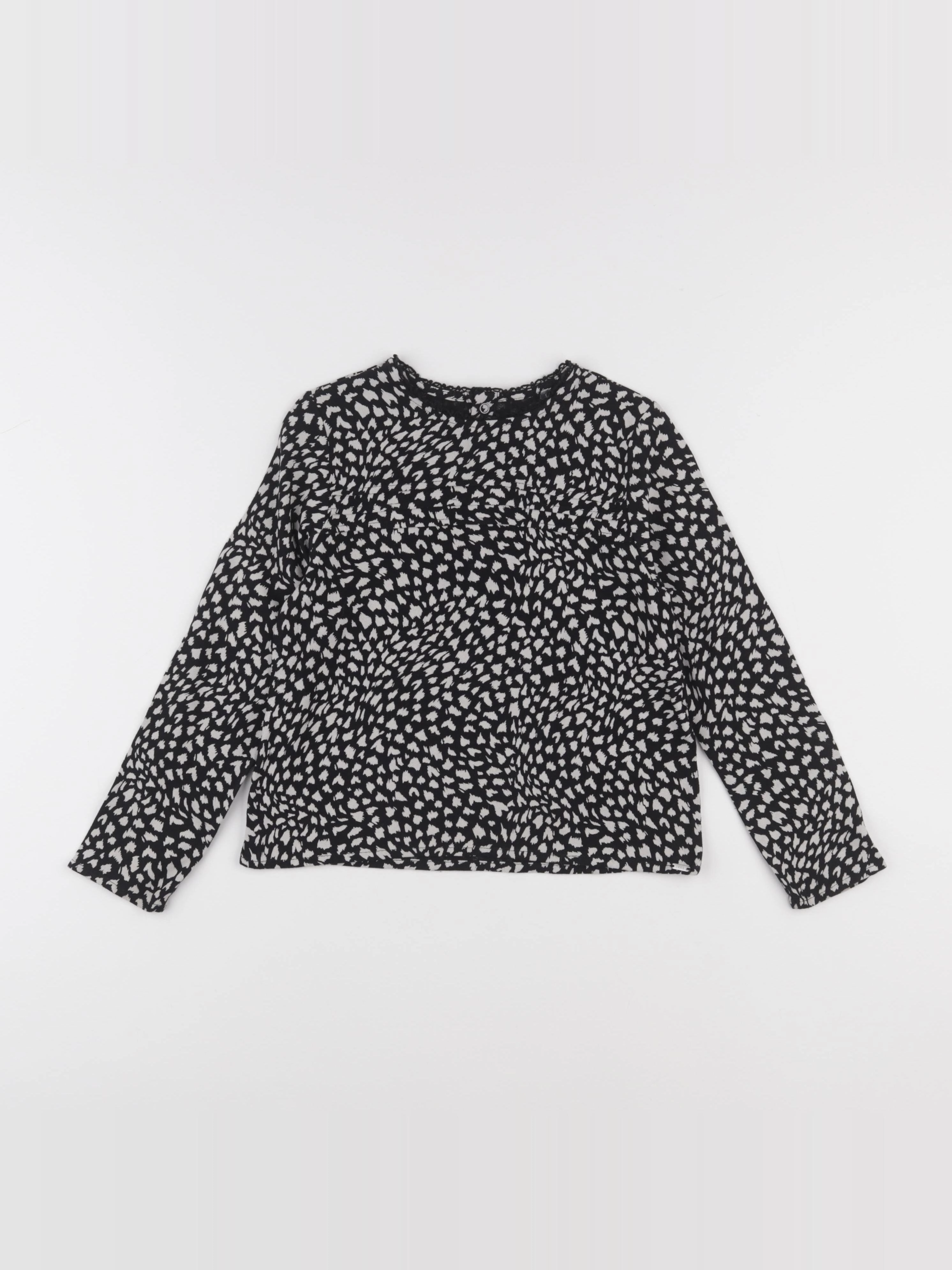 IKKS - blouse noir - 6 ans