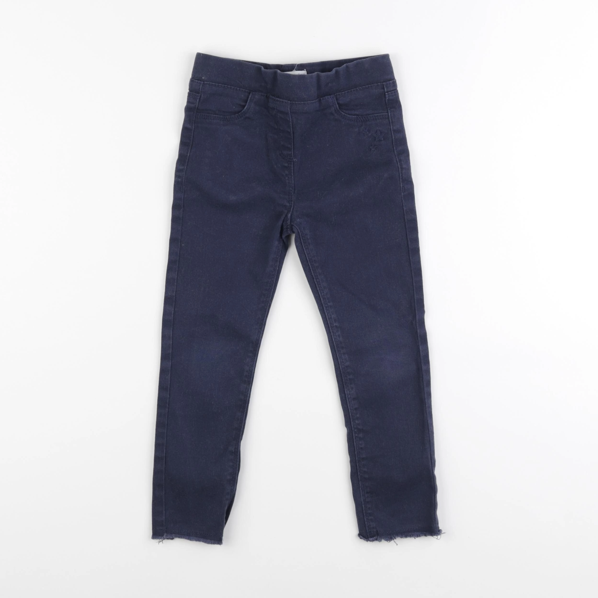 Vertbaudet - jegging bleu - 4 ans