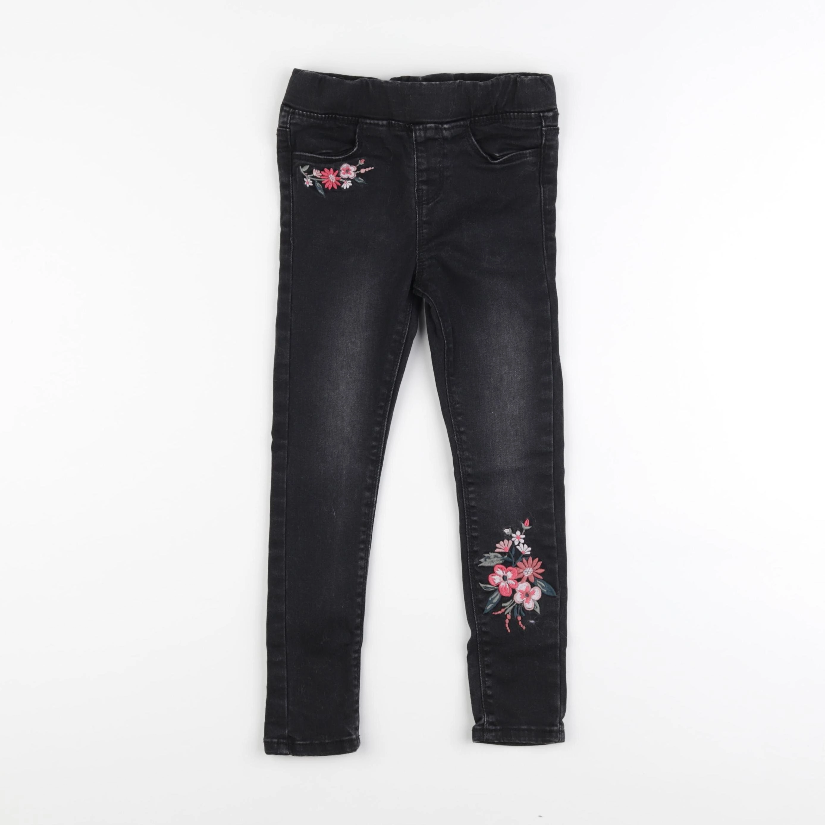 Vertbaudet - jegging gris - 5 ans