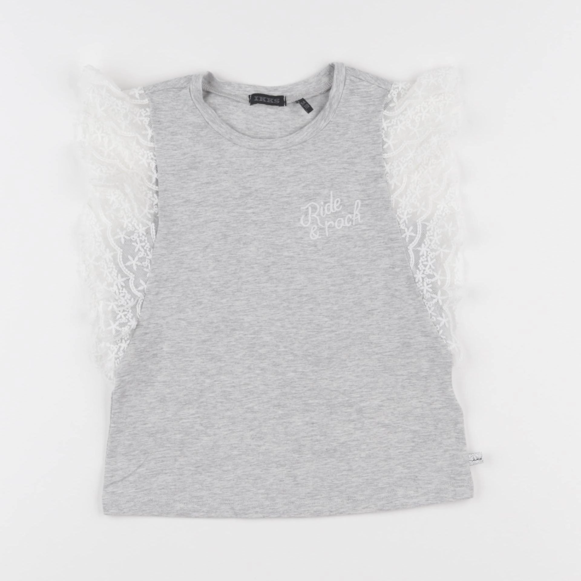 IKKS - débardeur imprimé au dos blanc, gris - 5 ans