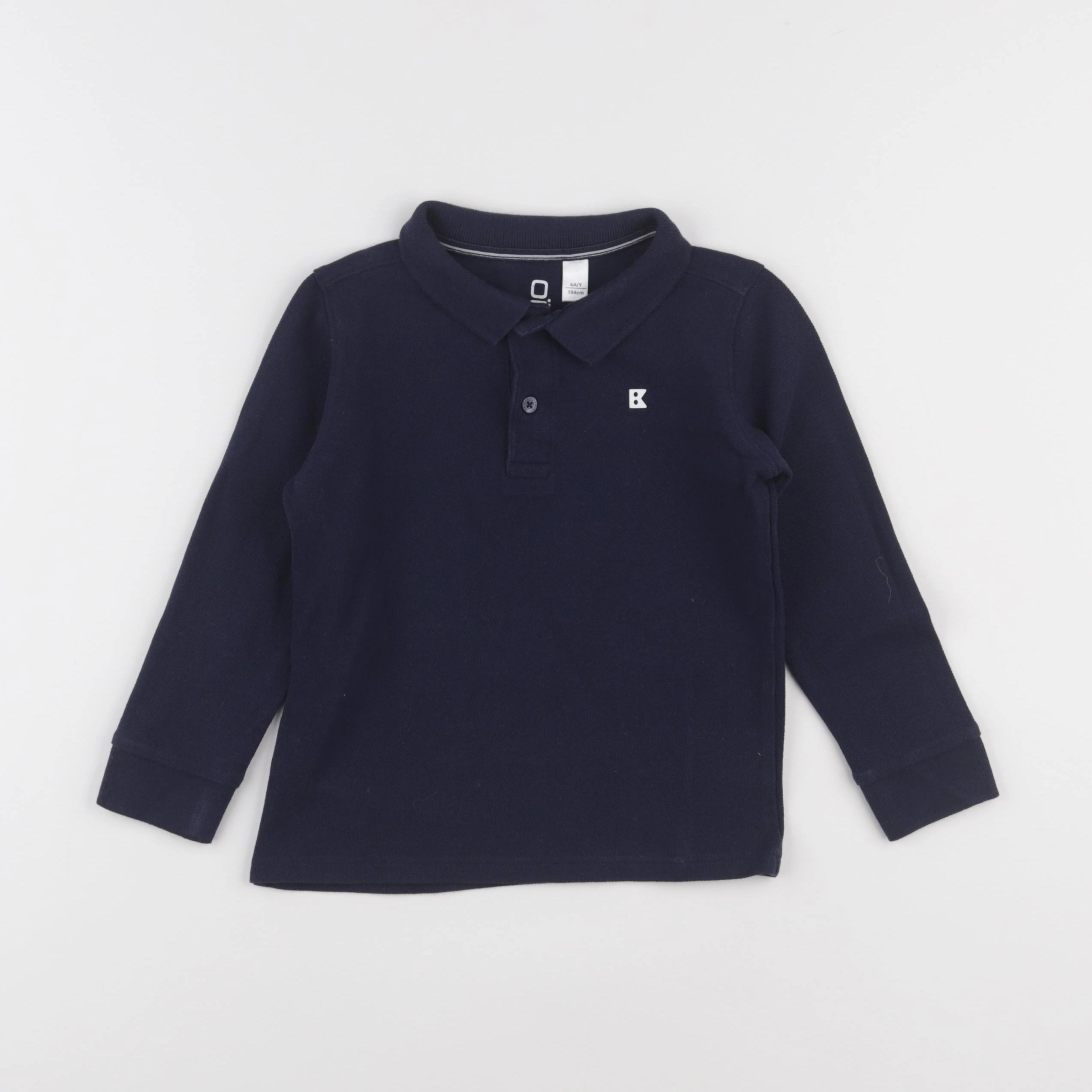 Okaidi - polo bleu - 4 ans