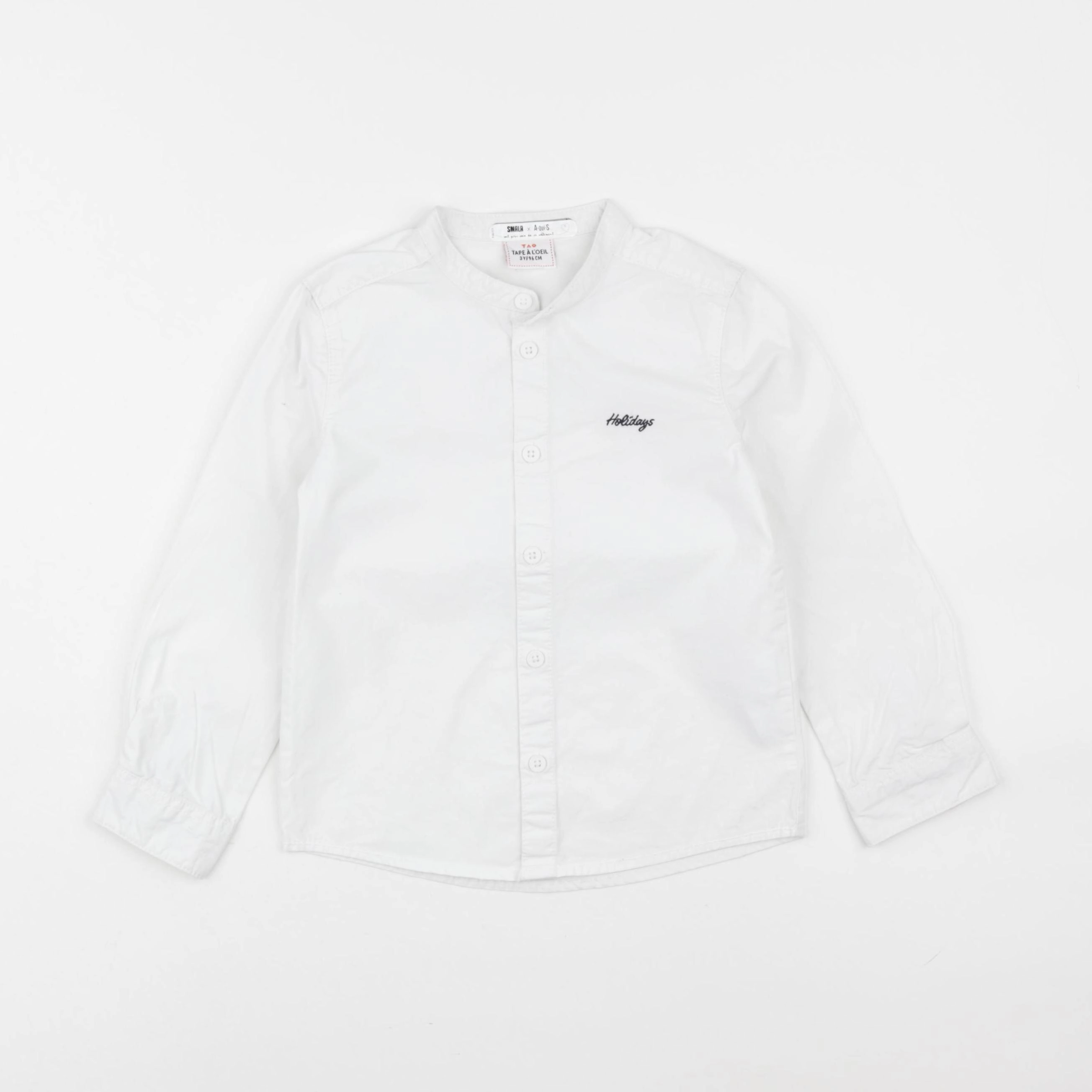 Tape à l'oeil - chemise blanc - 3 ans