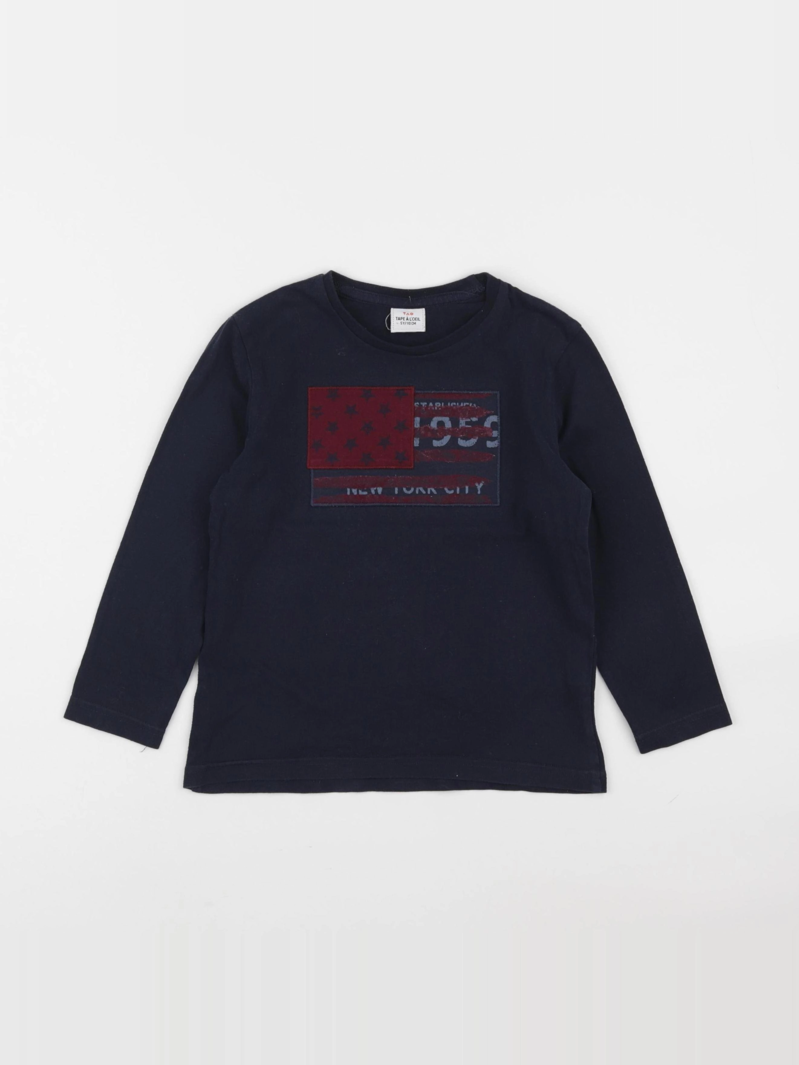 Tape à l'oeil - tee-shirt bleu - 5 ans