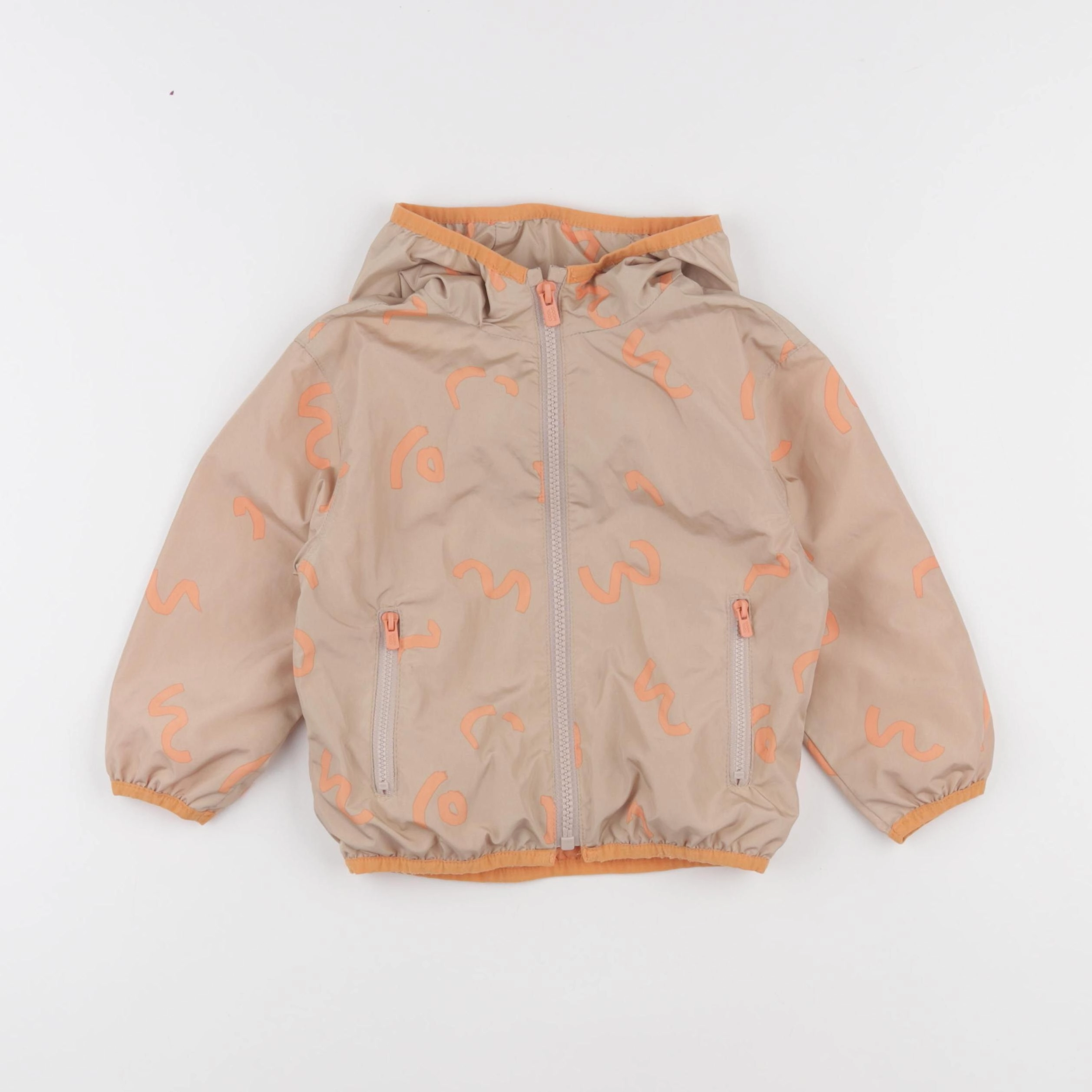 Zara - coupe-vent marron - 12/18 mois