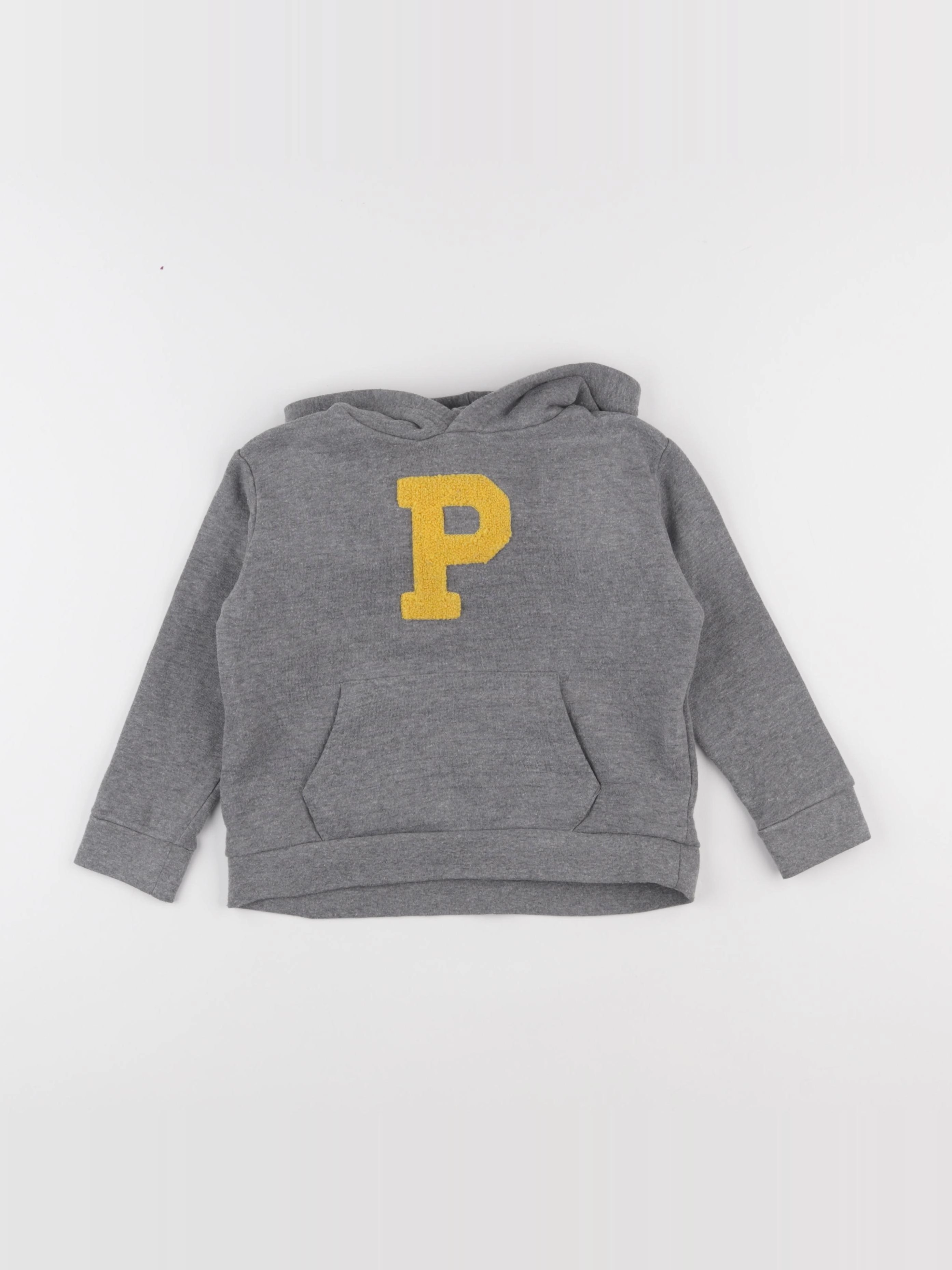 Monoprix - sweat gris - 4 ans
