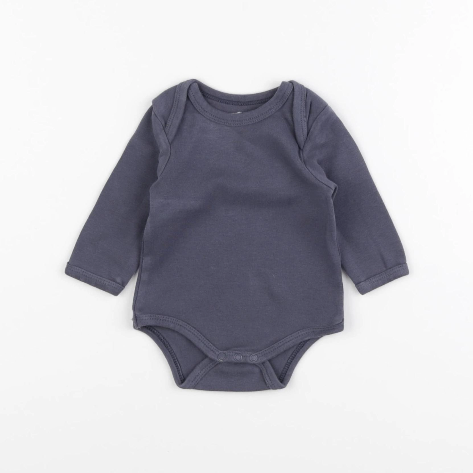 Vertbaudet - body gris - 3 mois