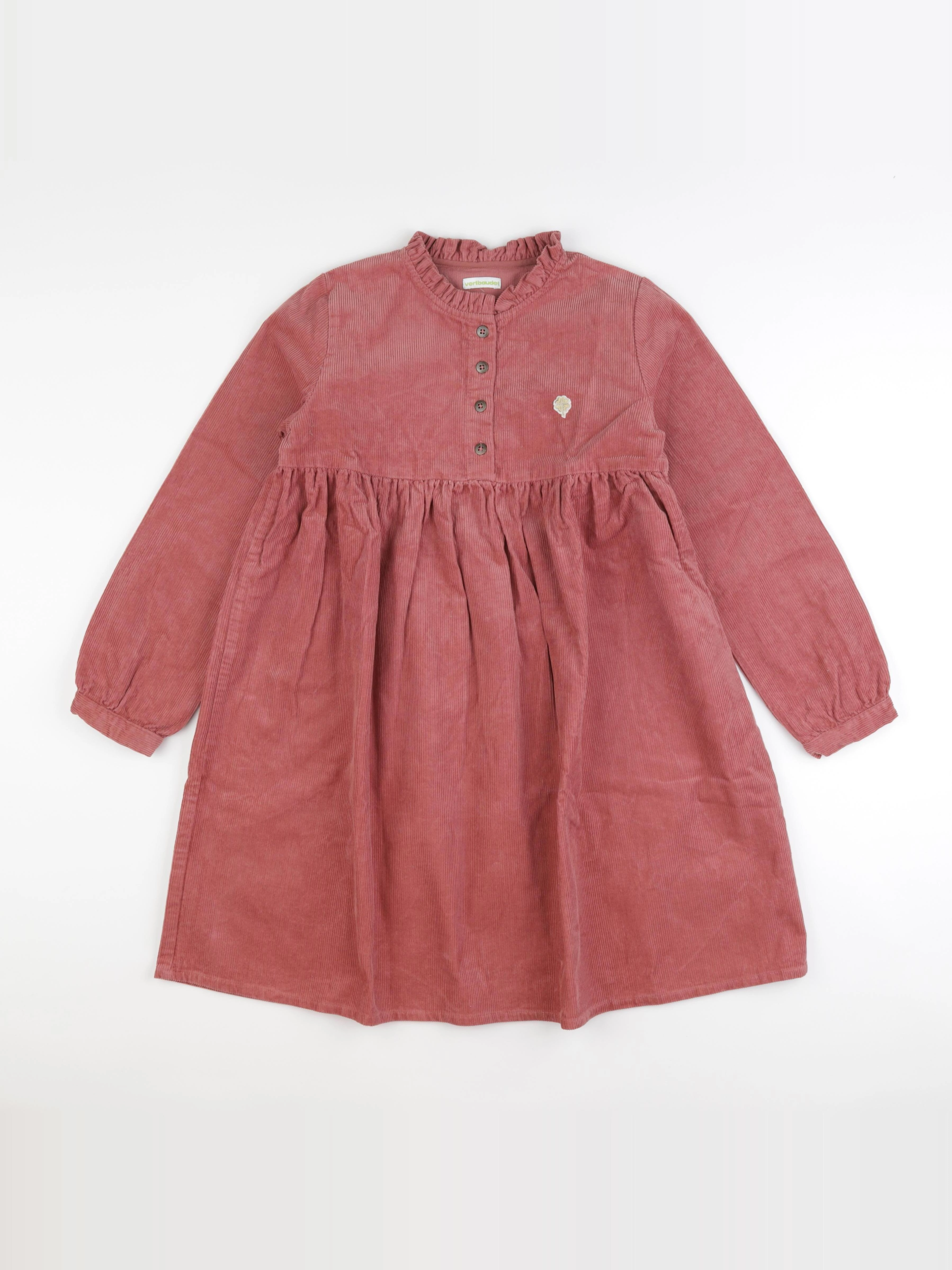 Vertbaudet - robe rose - 11/12 ans