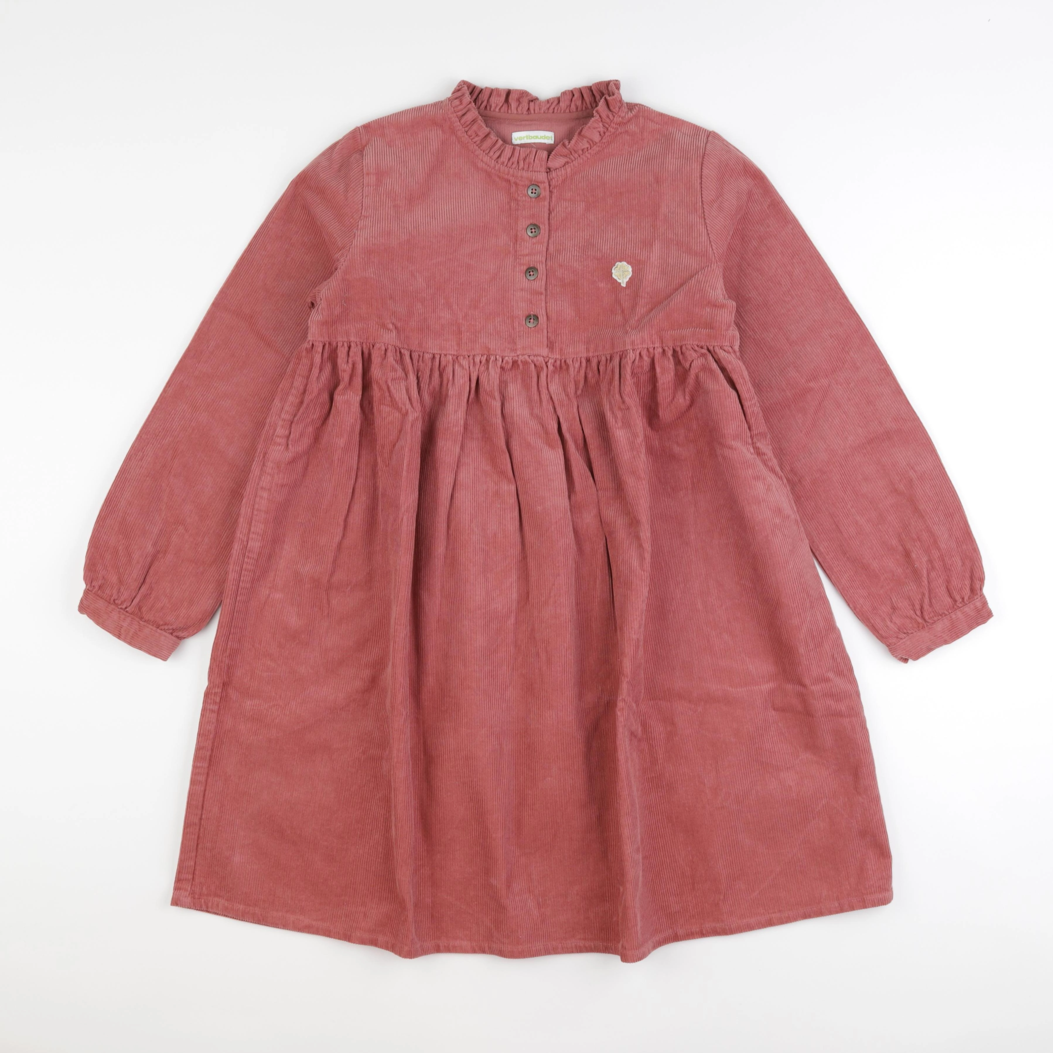 Vertbaudet - robe rose - 11/12 ans