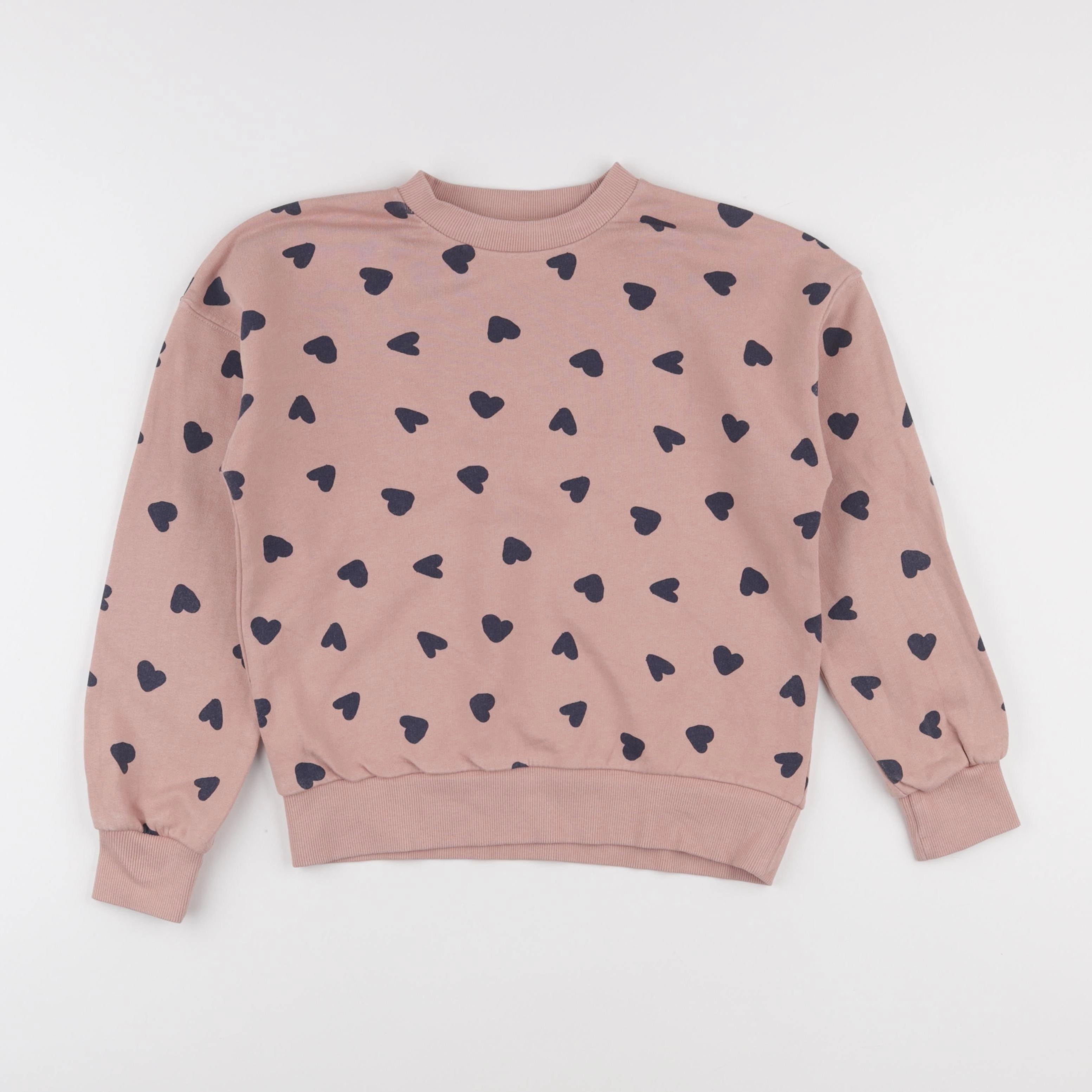 Monoprix - sweat rose - 12 ans