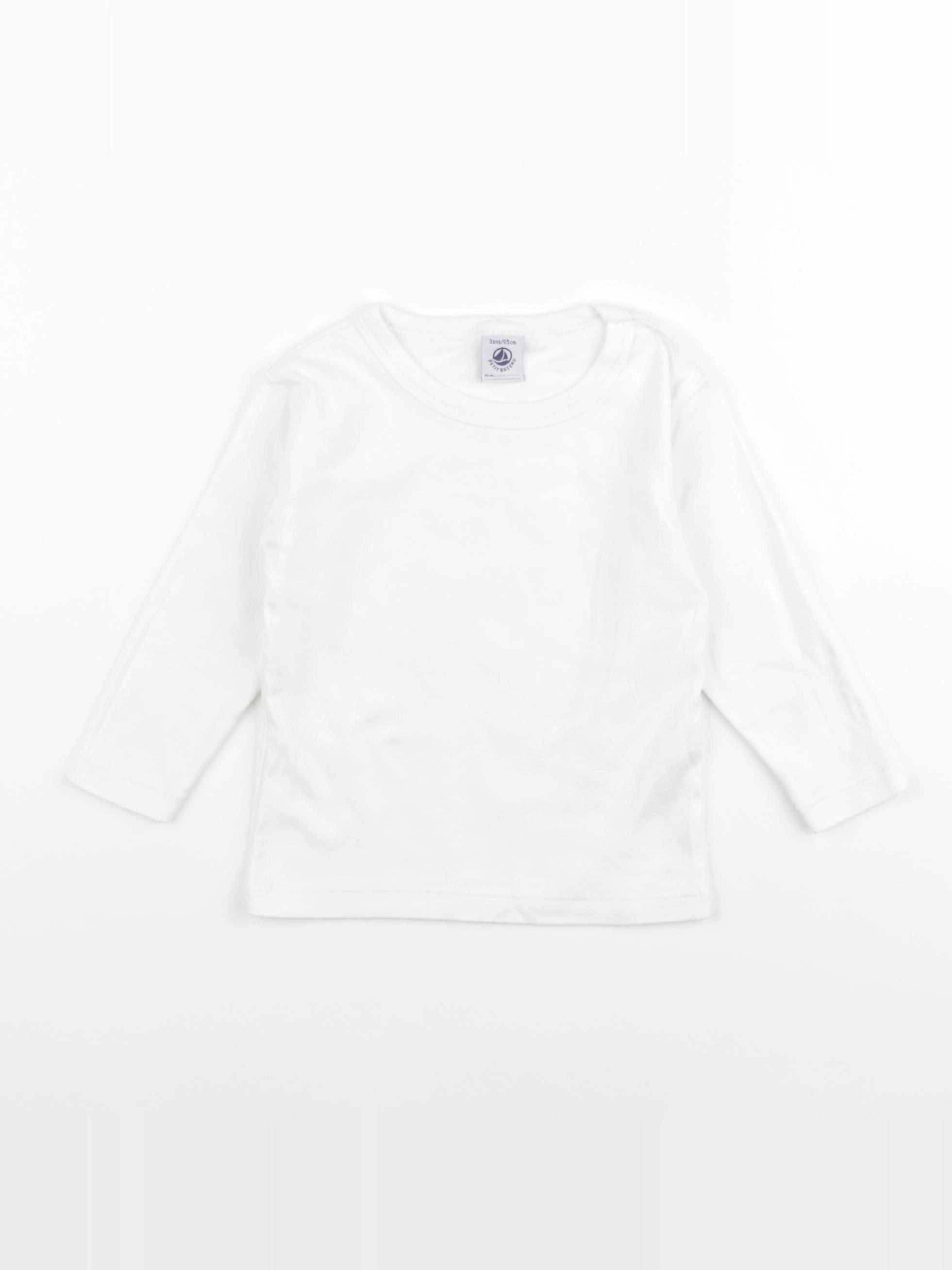 Petit Bateau - maillot de corps blanc - 3 ans