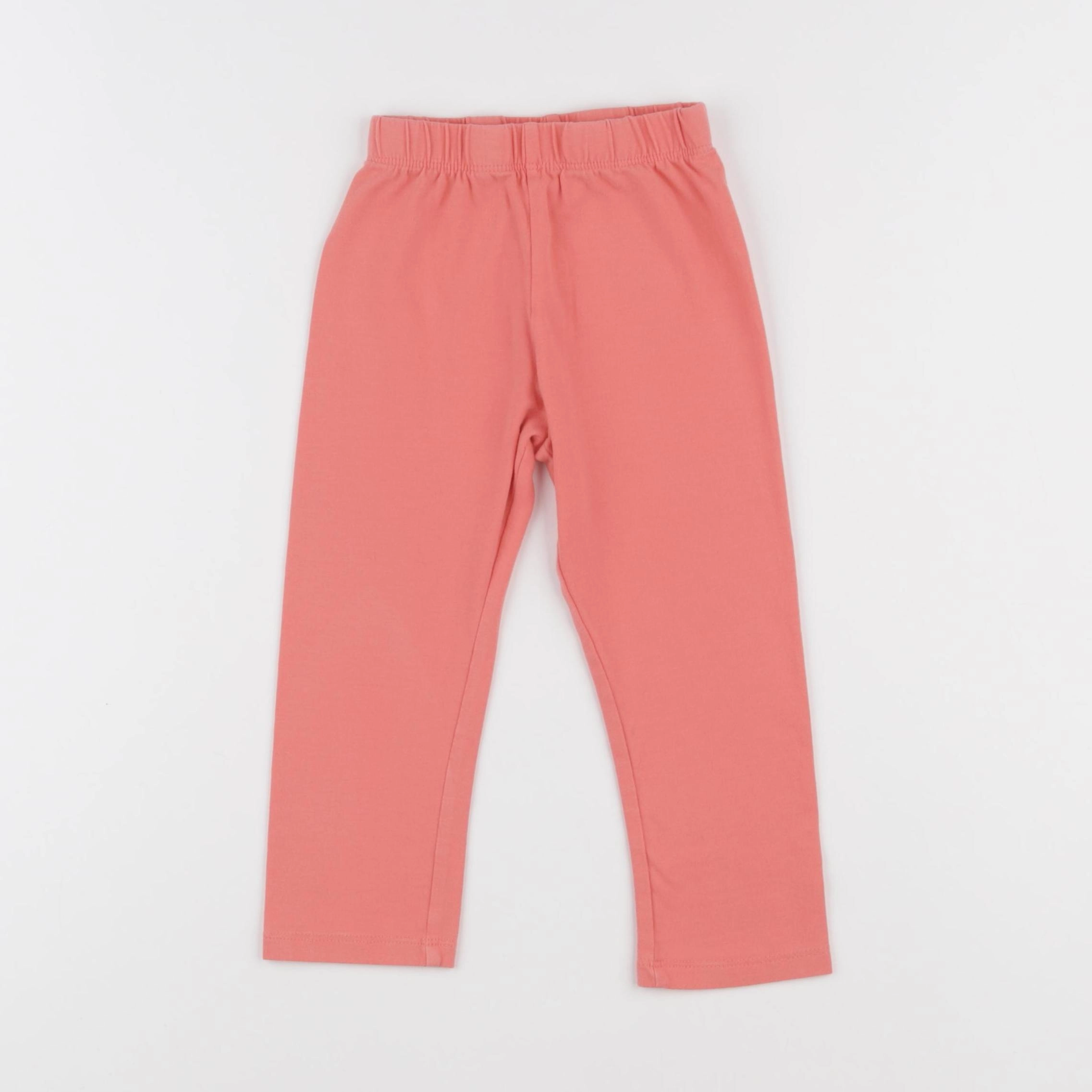 Vertbaudet - legging orange - 6 ans