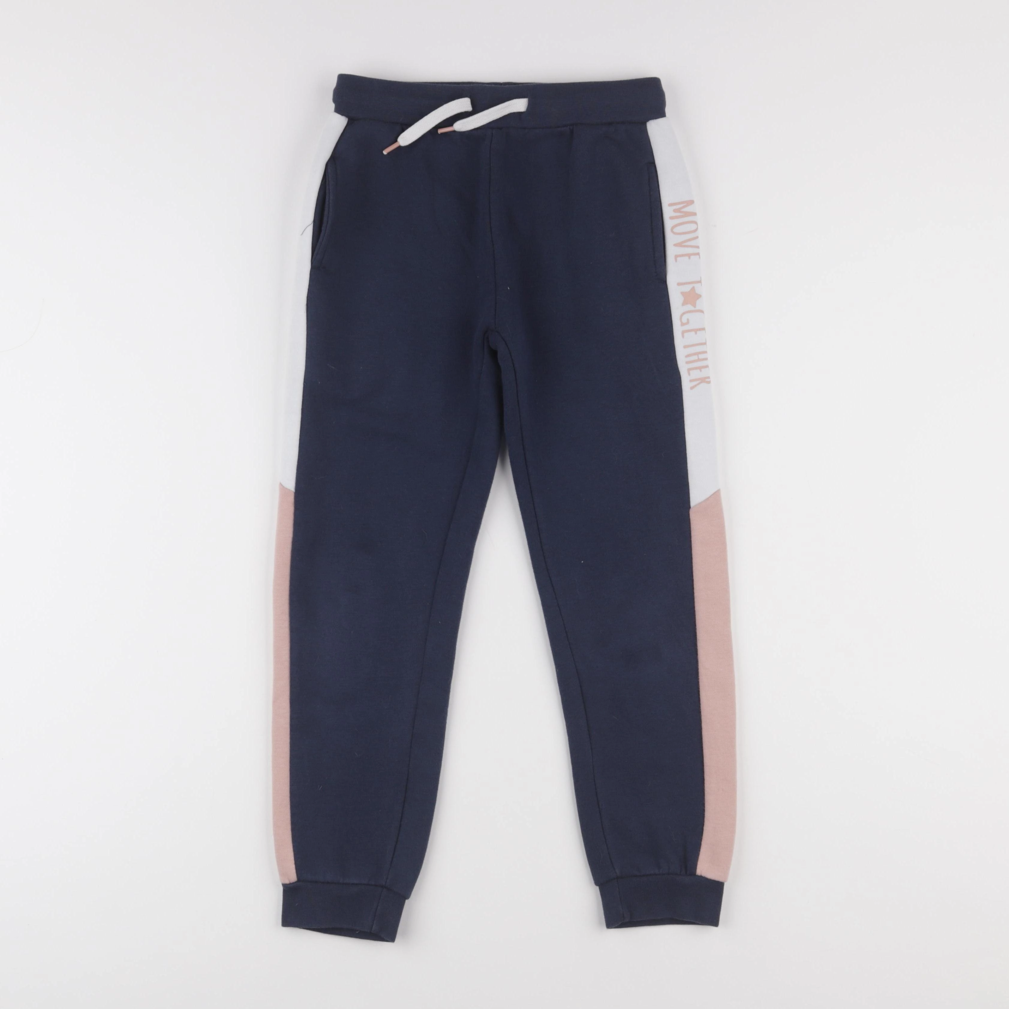 Vertbaudet - jogging bleu - 8 ans