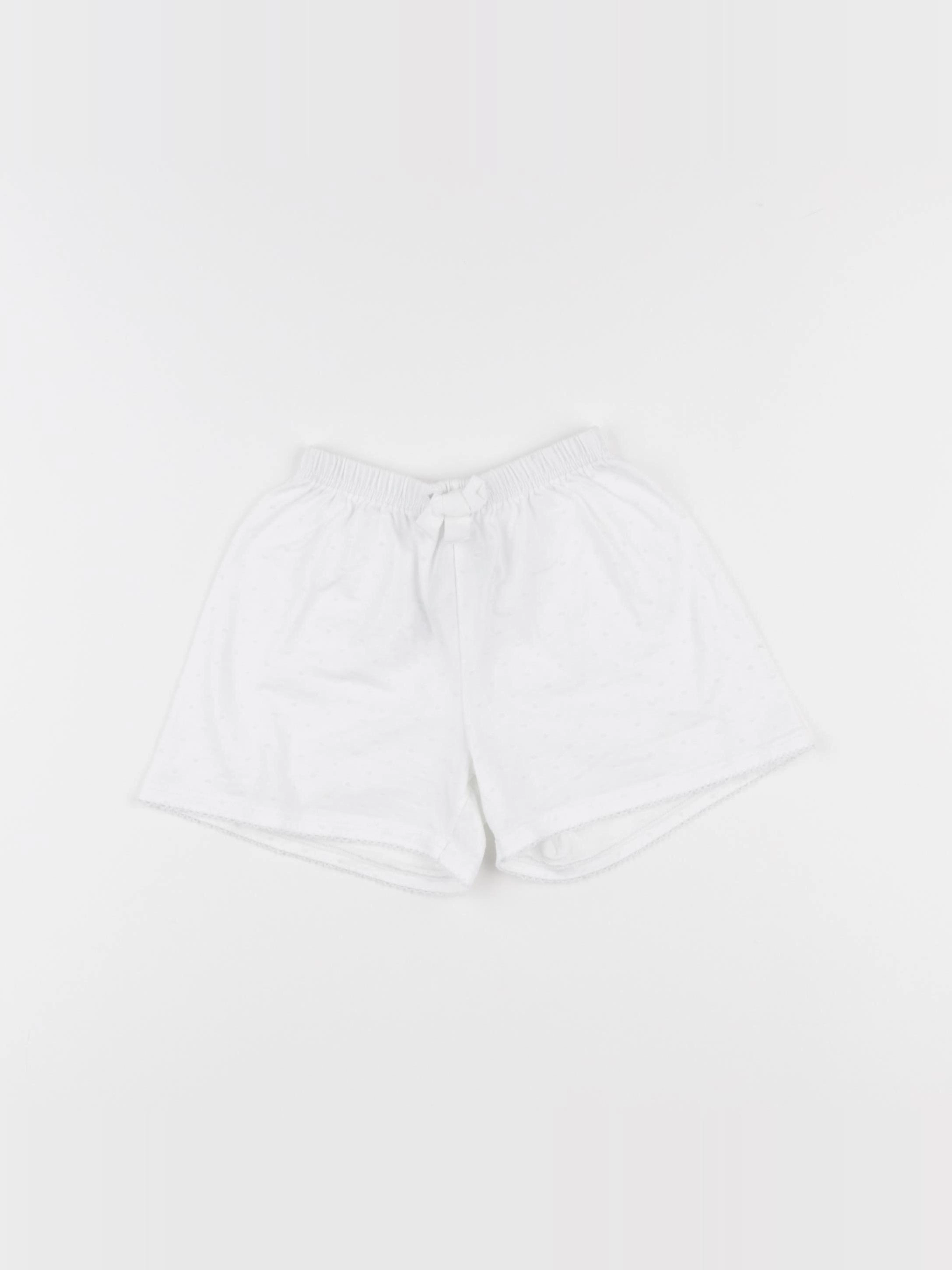 Petit Bateau - short blanc - 6 ans