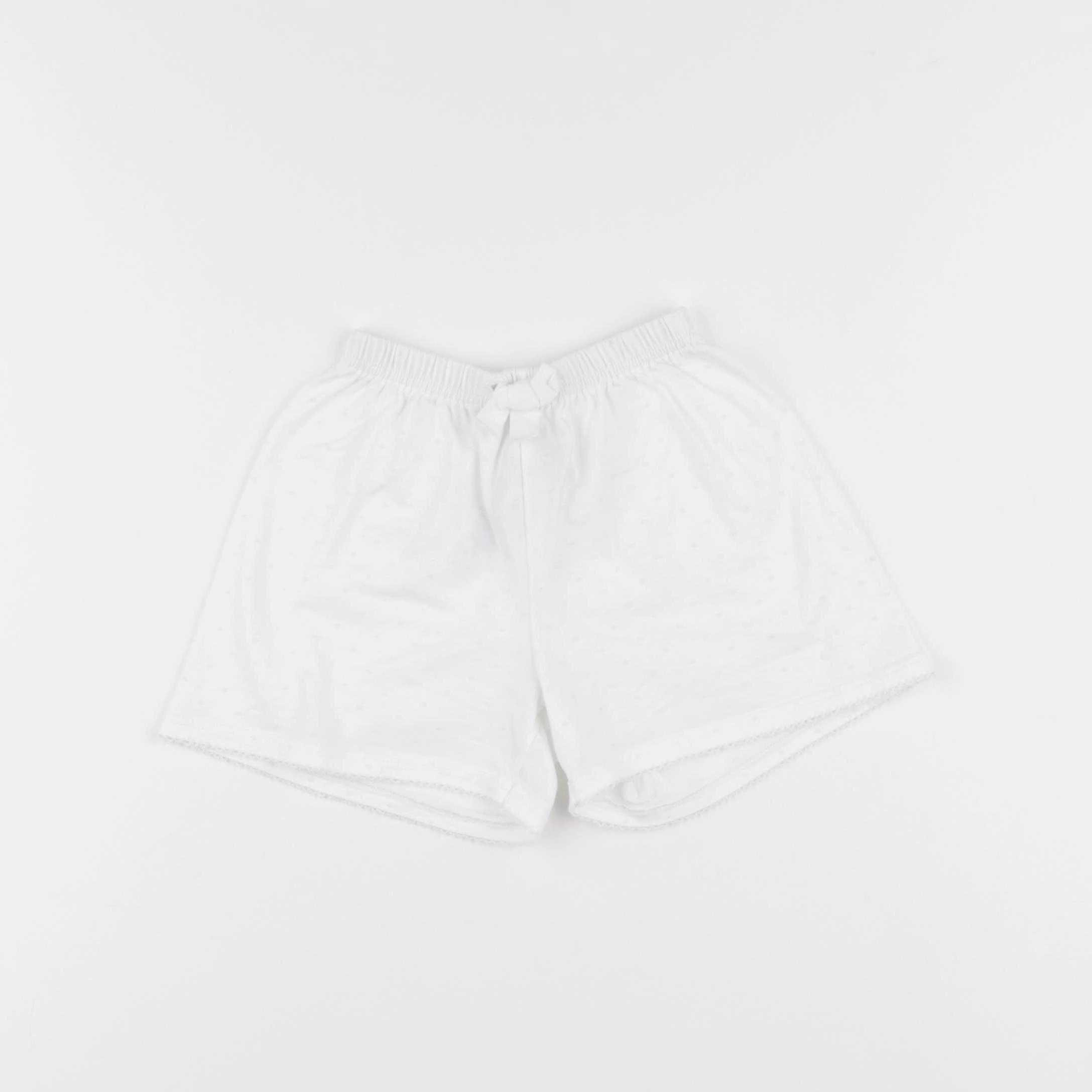 Petit Bateau - short blanc - 6 ans