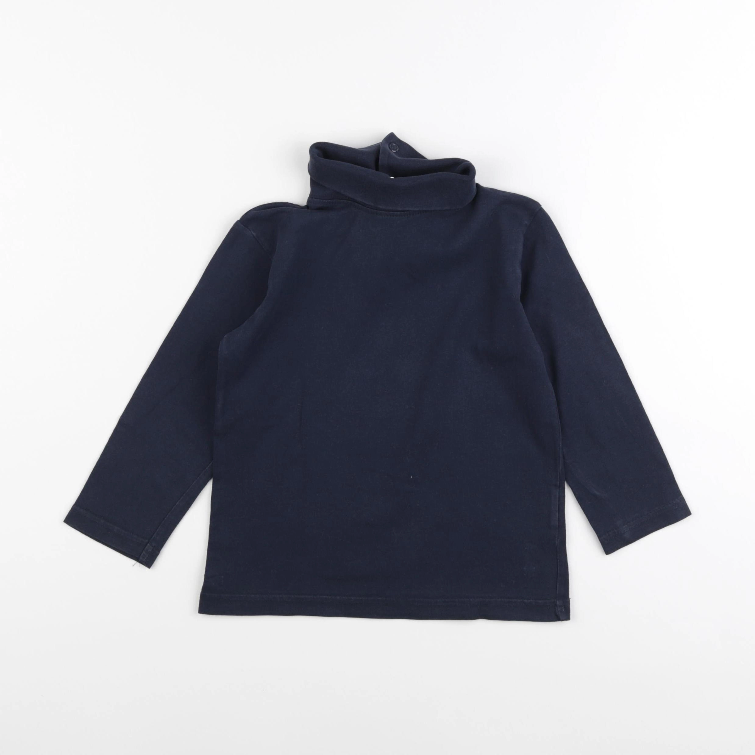 Vertbaudet - sous-pull bleu - 4 ans