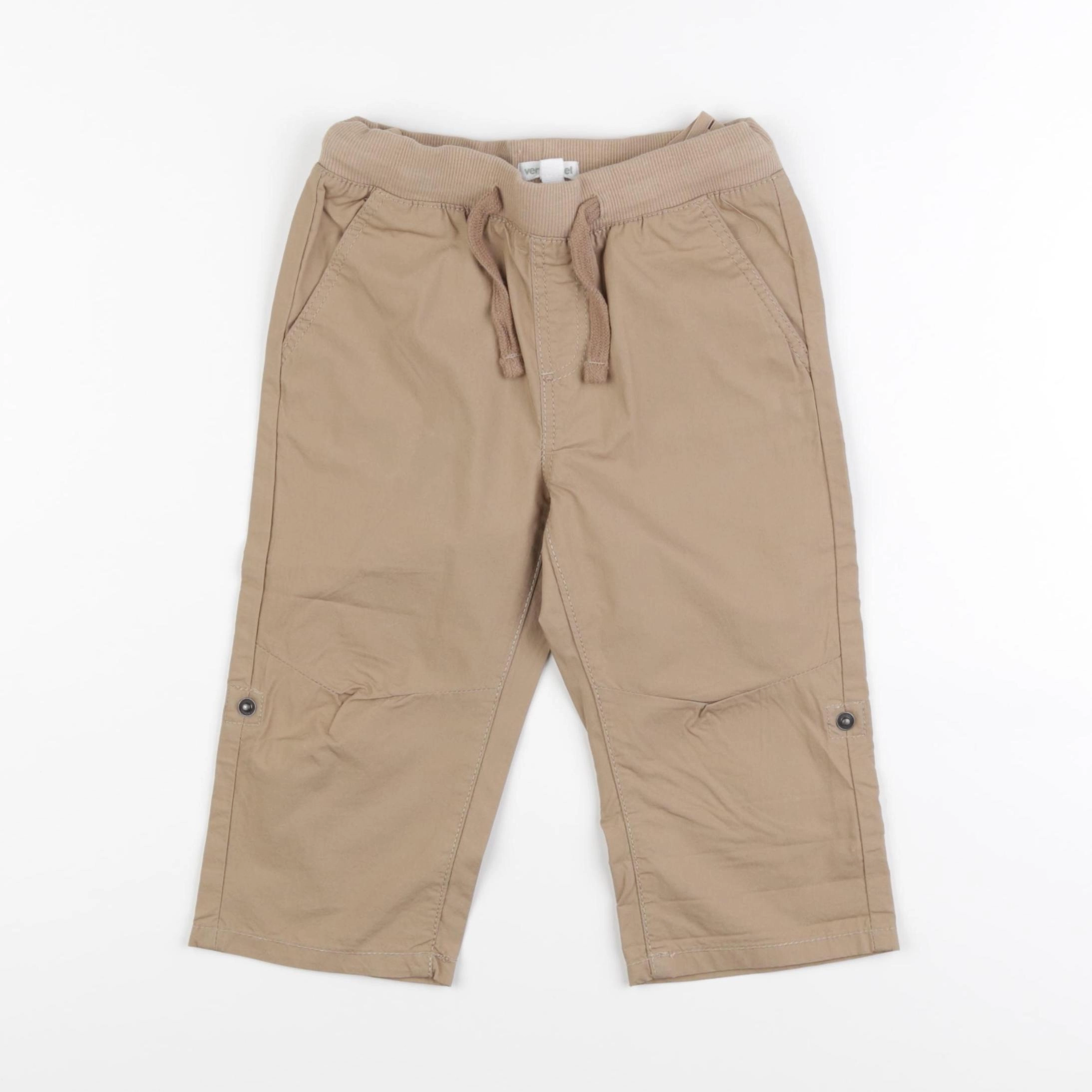 Vertbaudet - pantalon marron - 4 ans