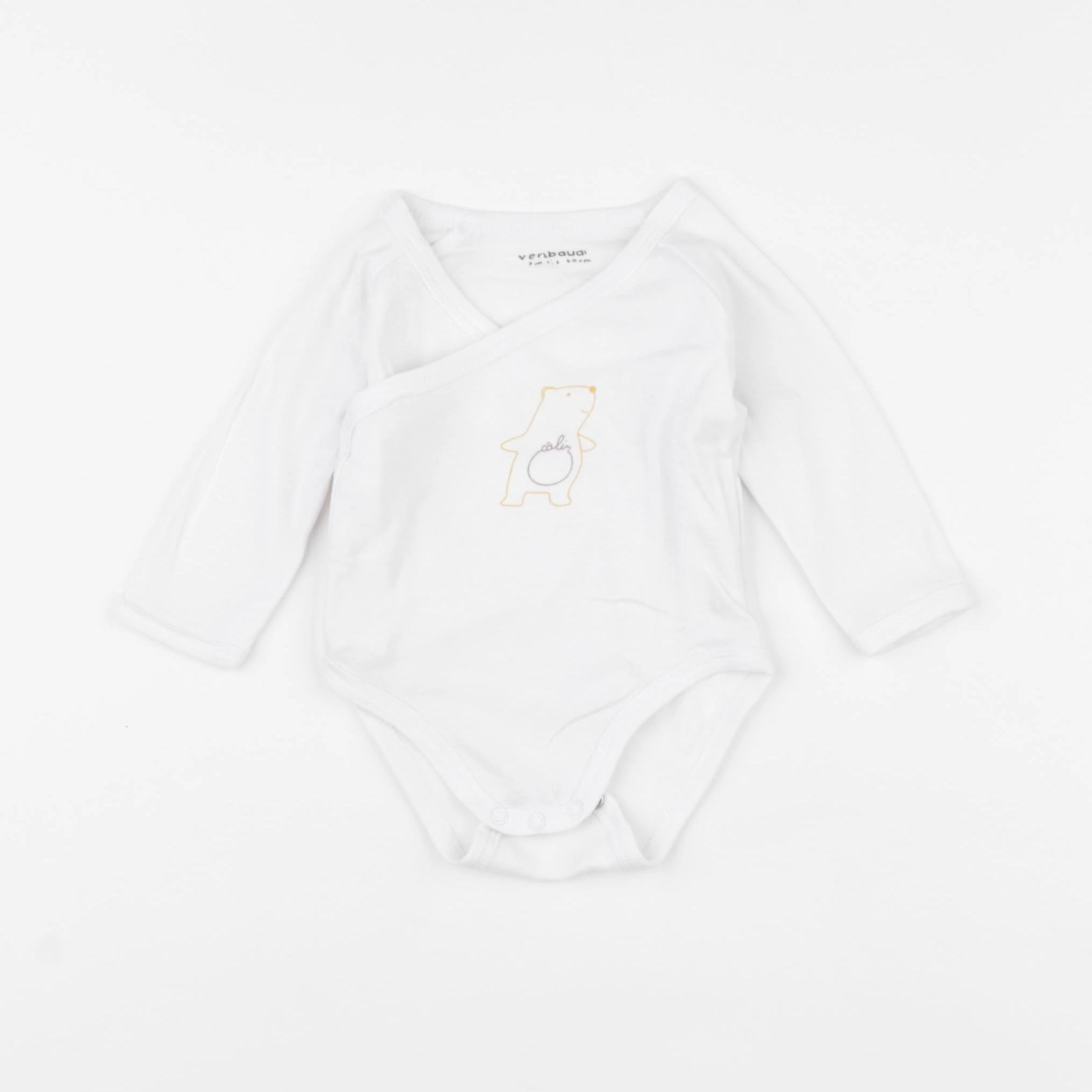 Vertbaudet - body blanc - 3 mois