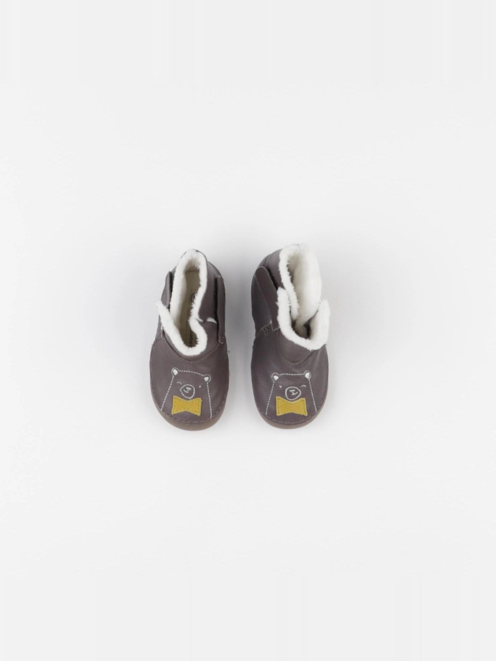 Vertbaudet - chaussons marron - pointure 19