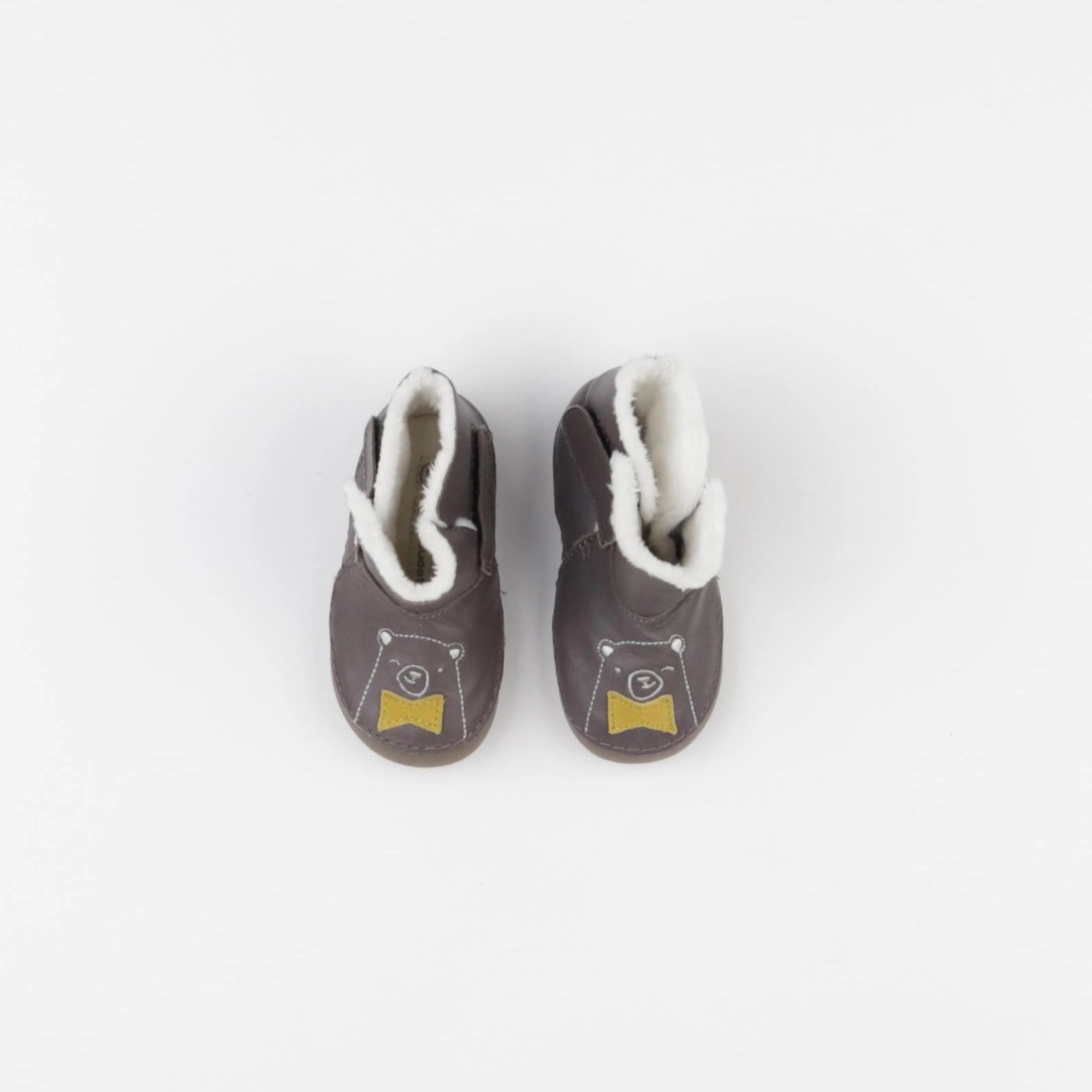 Vertbaudet - chaussons marron - pointure 19