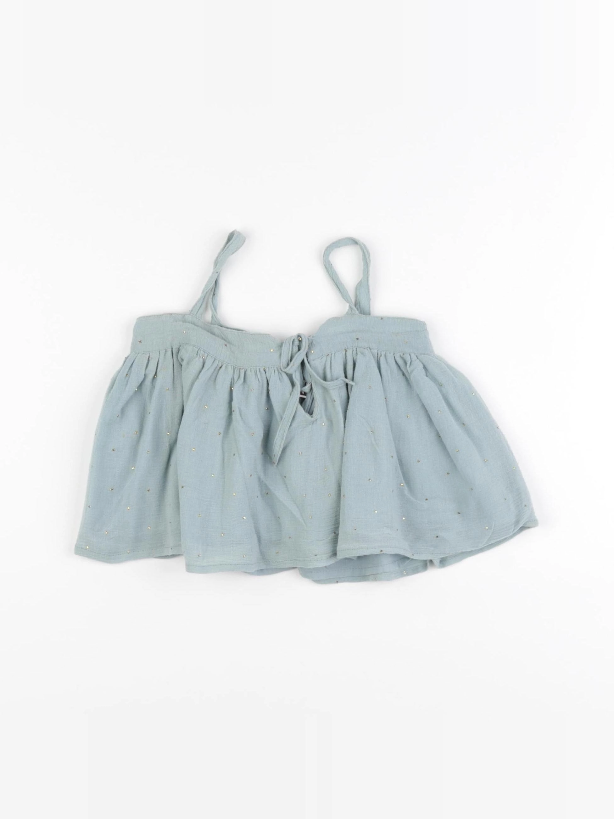 Bonton - blouse vert - 12 mois