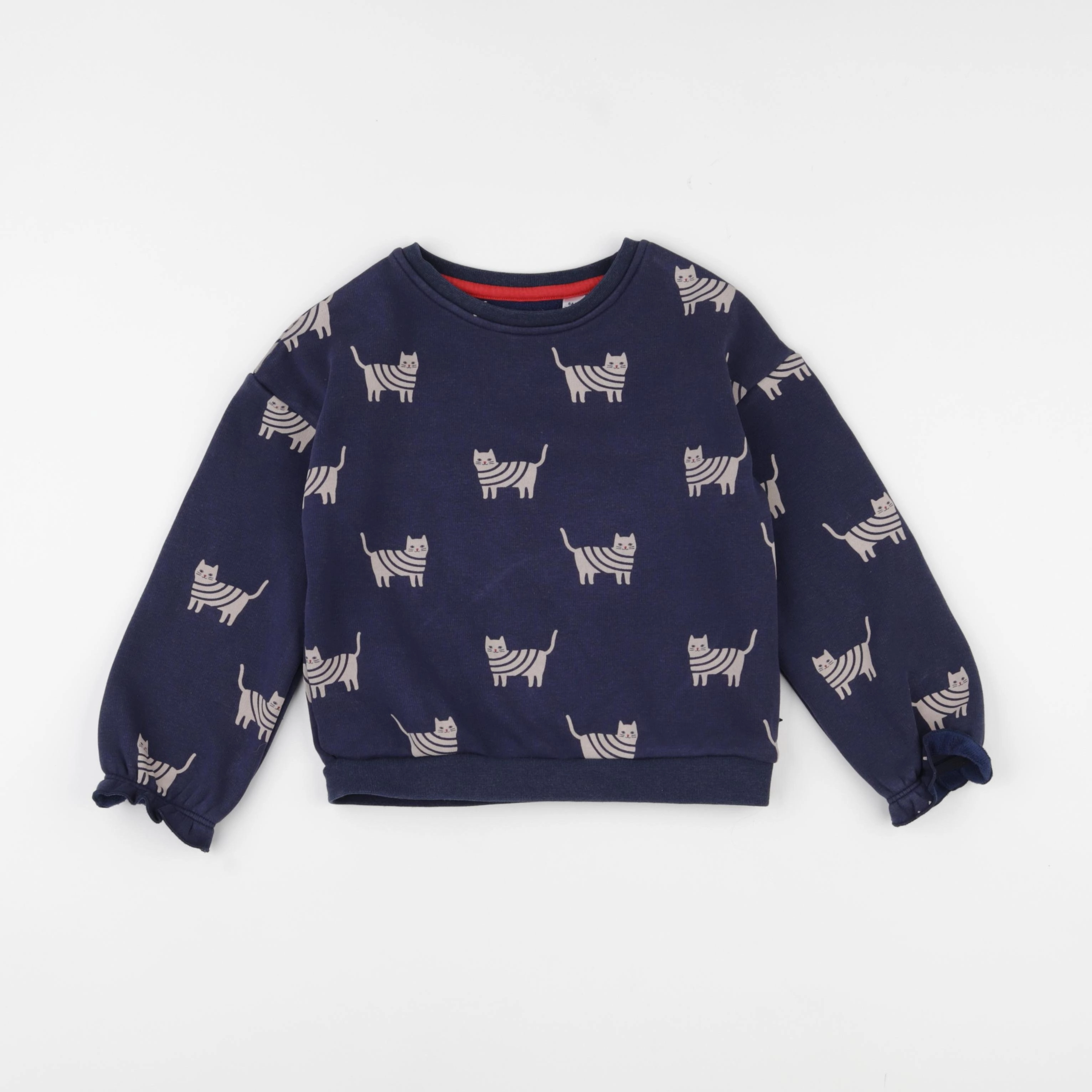 Okaidi - sweat bleu - 6 ans