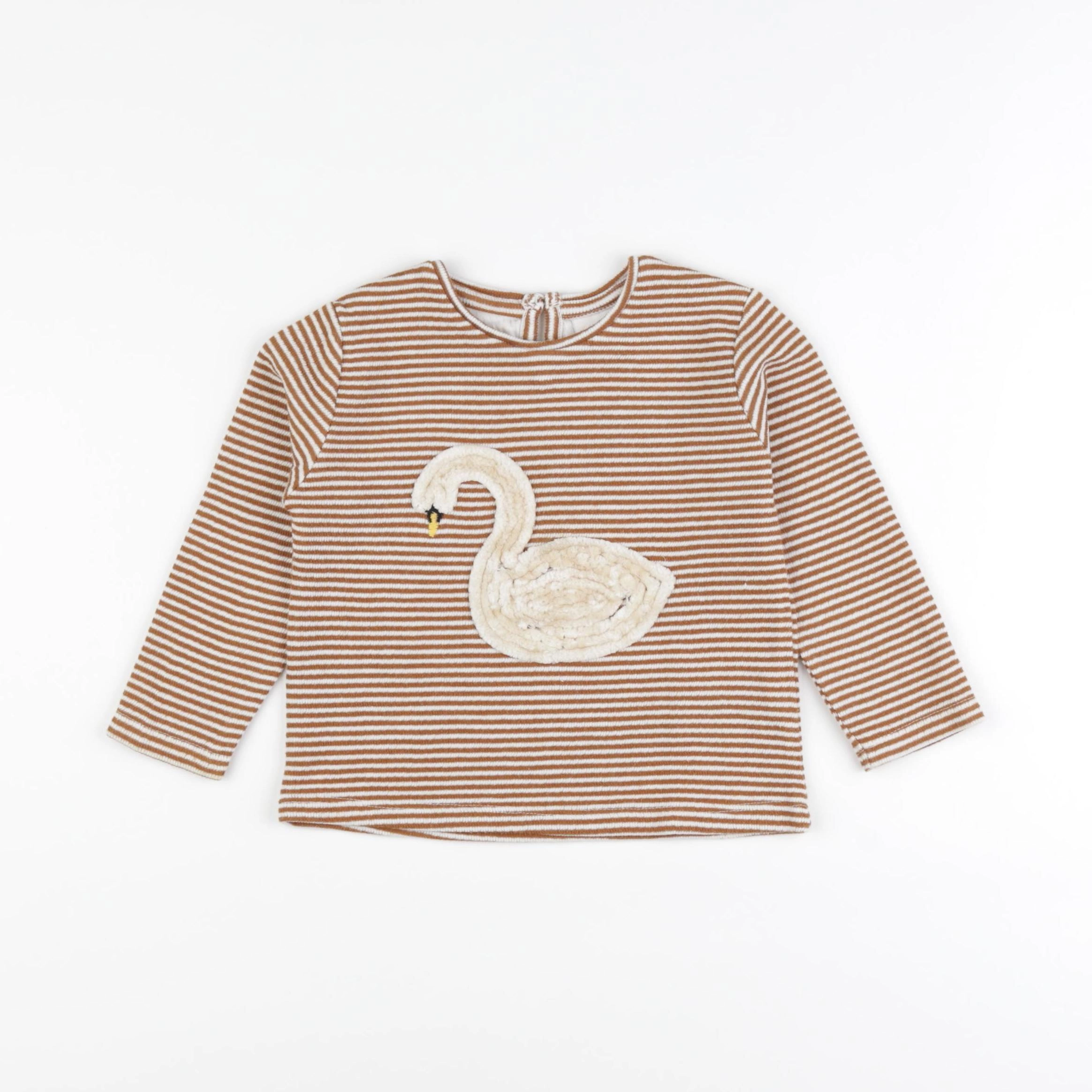 Zara - pull marron - 18/24 mois