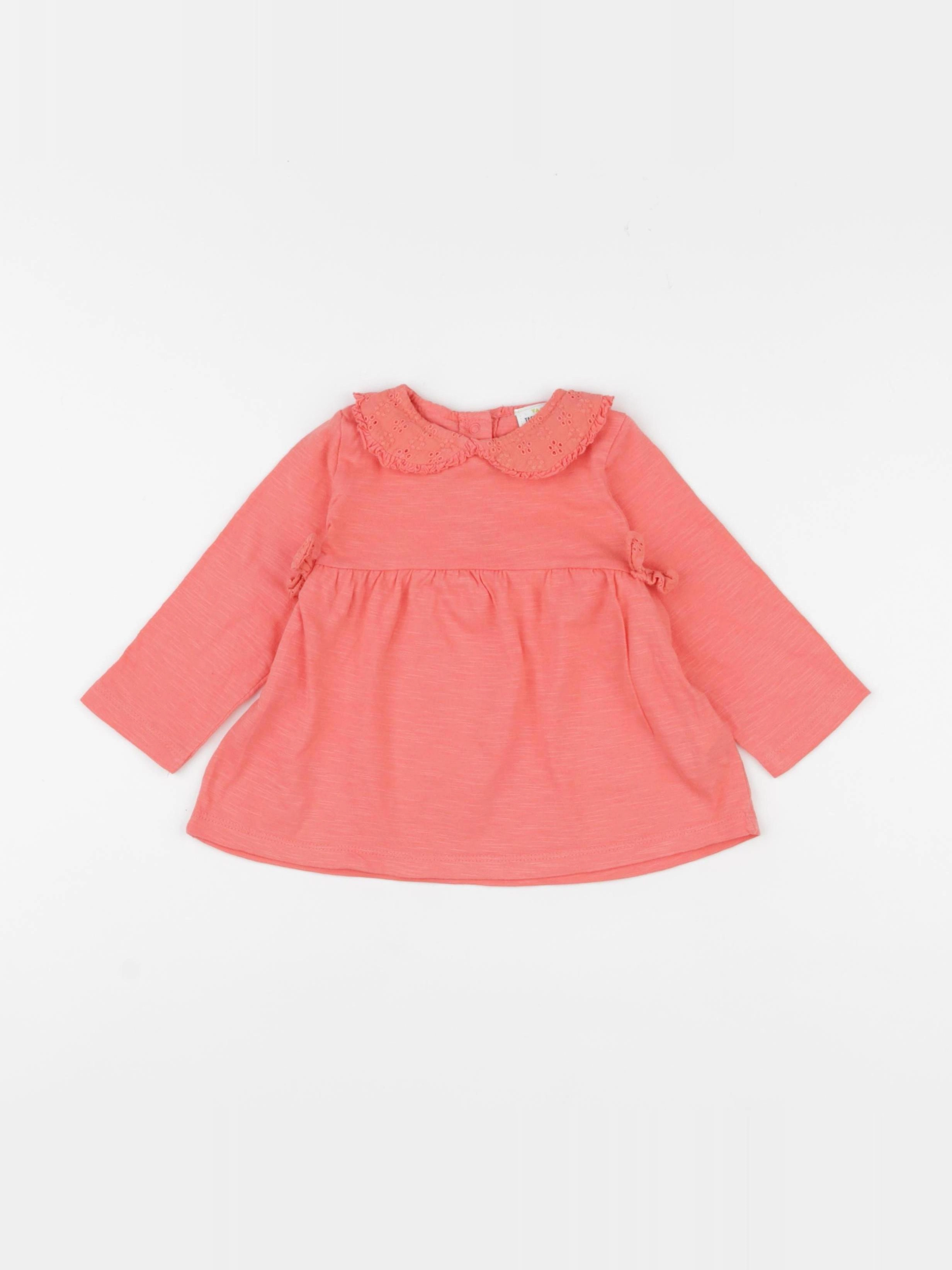Tape à l'oeil - tee-shirt rose - 9 mois