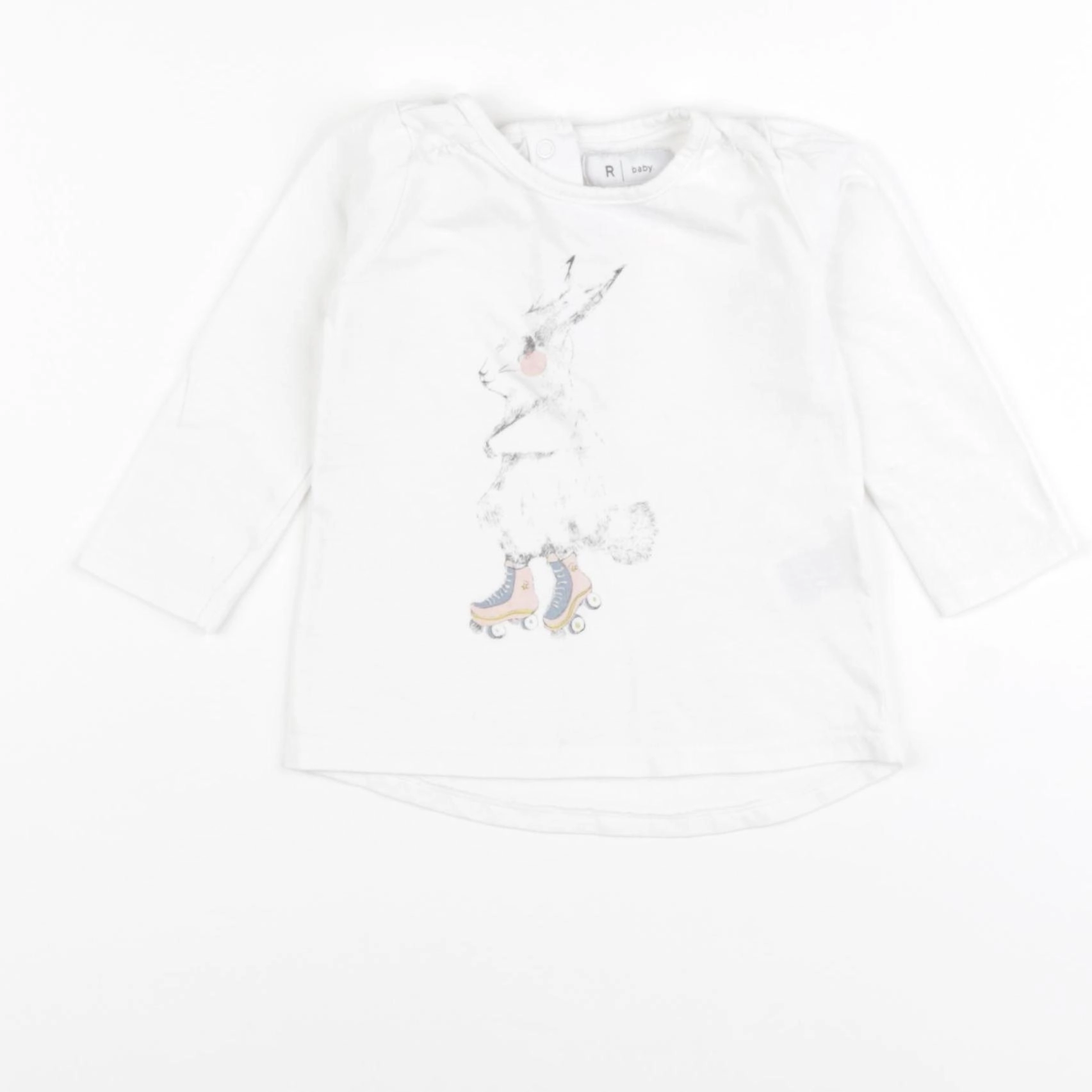 La Redoute - tee-shirt blanc - 6 mois