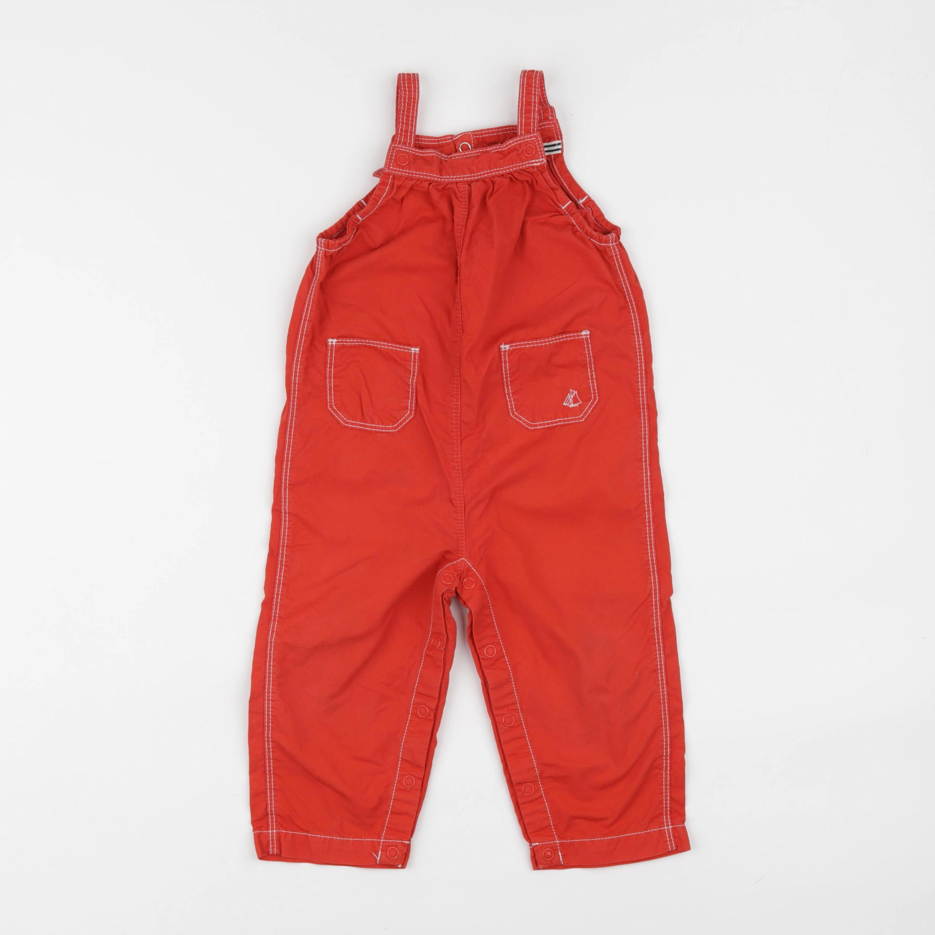 Petit Bateau - combinaison rouge - 18 mois