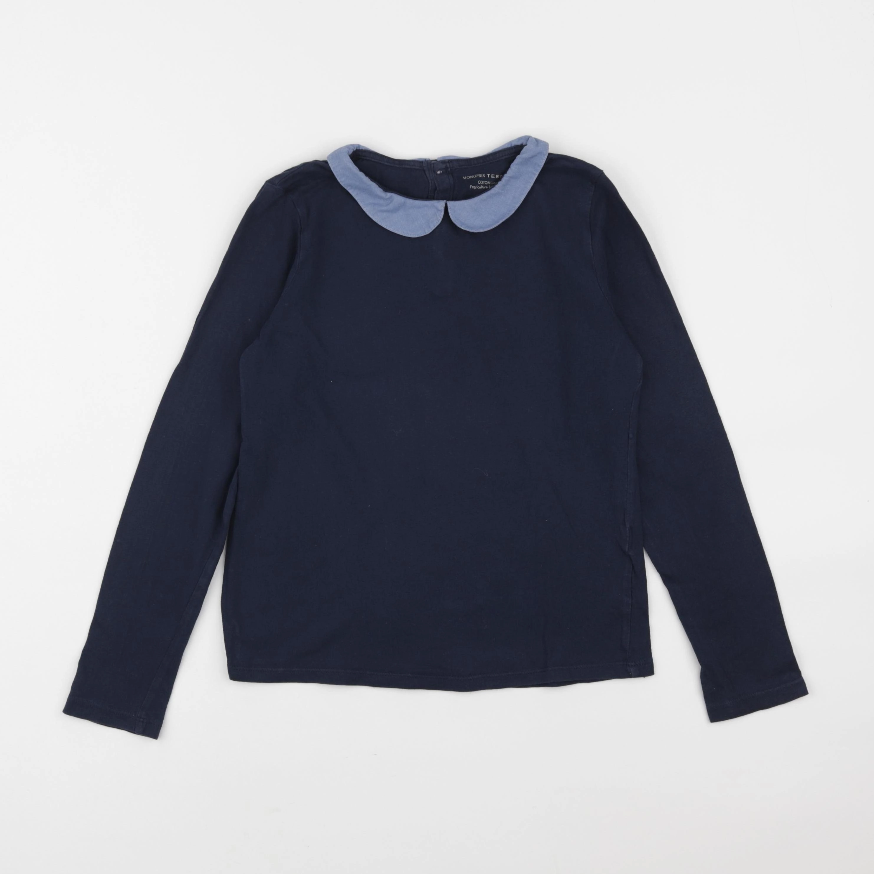 Monoprix - tee-shirt bleu - 10 ans
