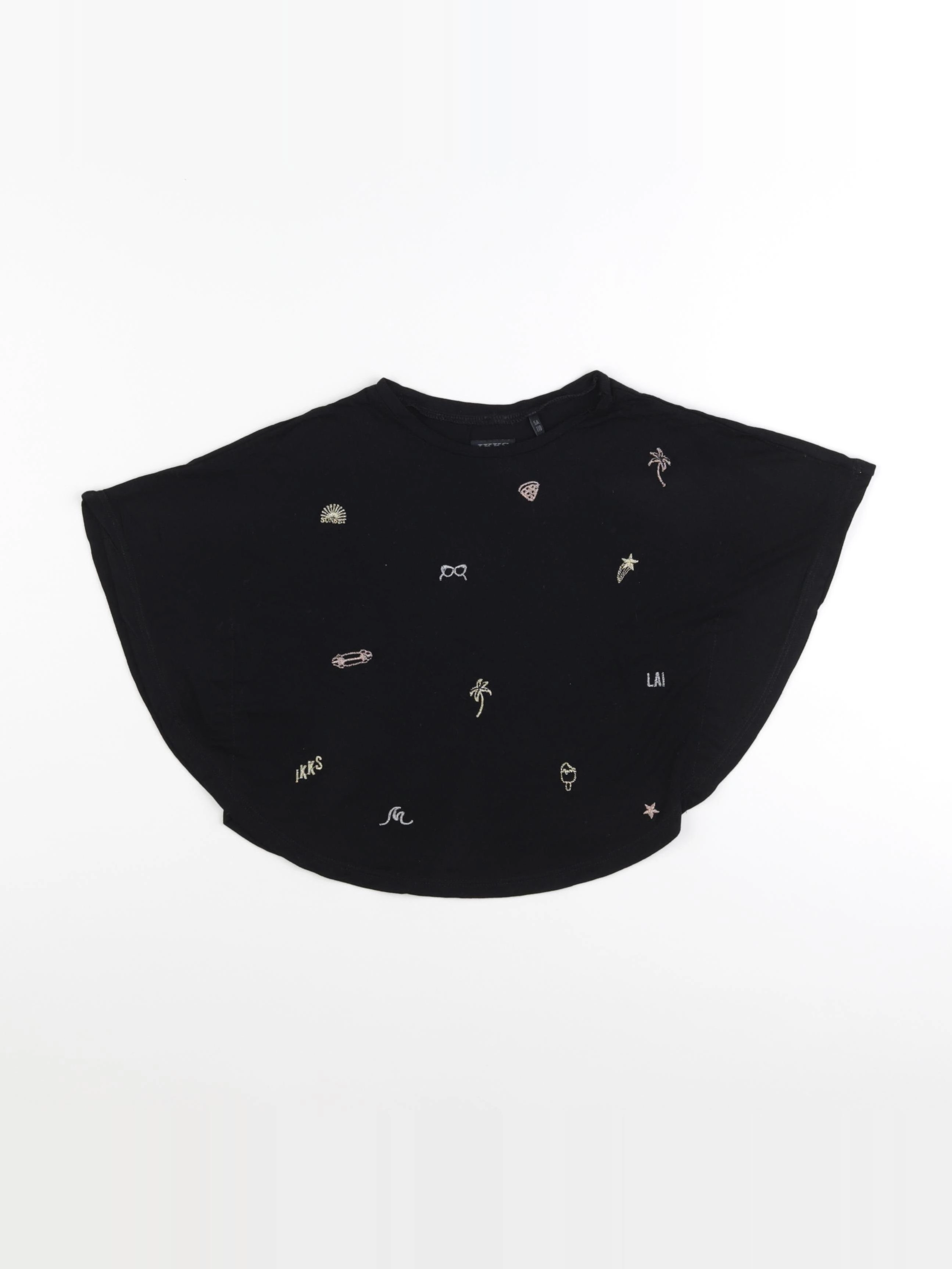 IKKS - tee-shirt noir - 5 ans