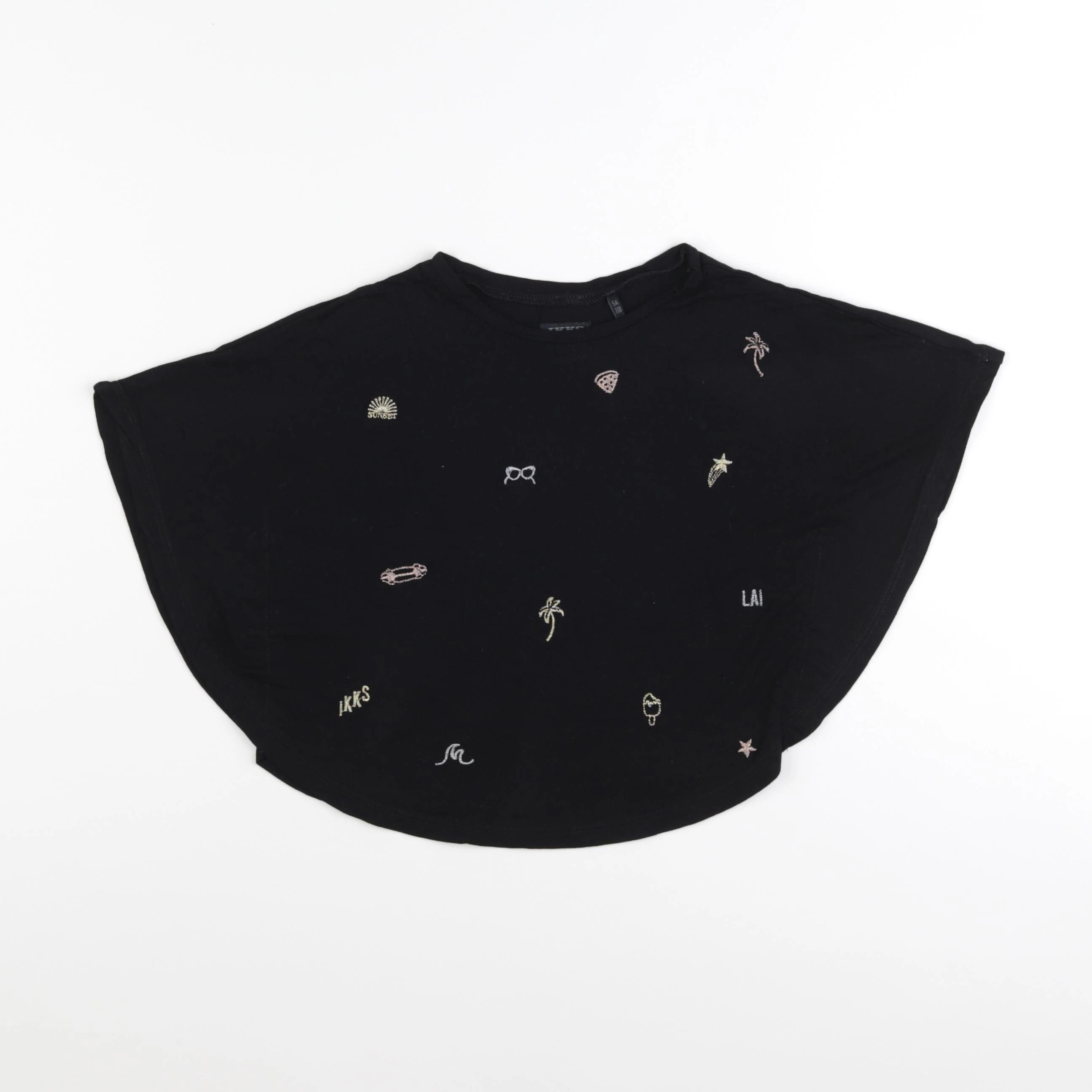 IKKS - tee-shirt noir - 5 ans