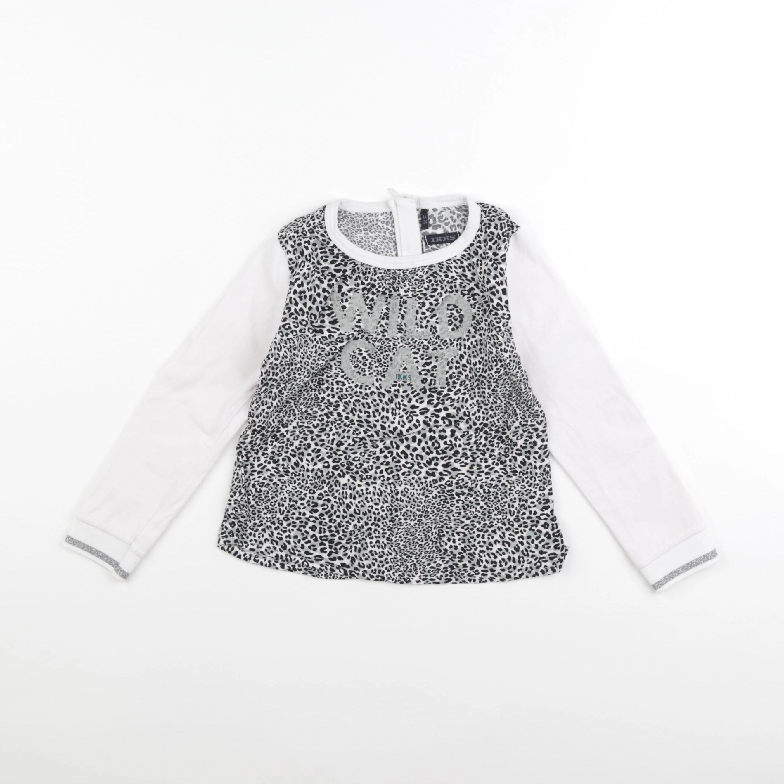 IKKS - tee-shirt noir, gris - 4 ans