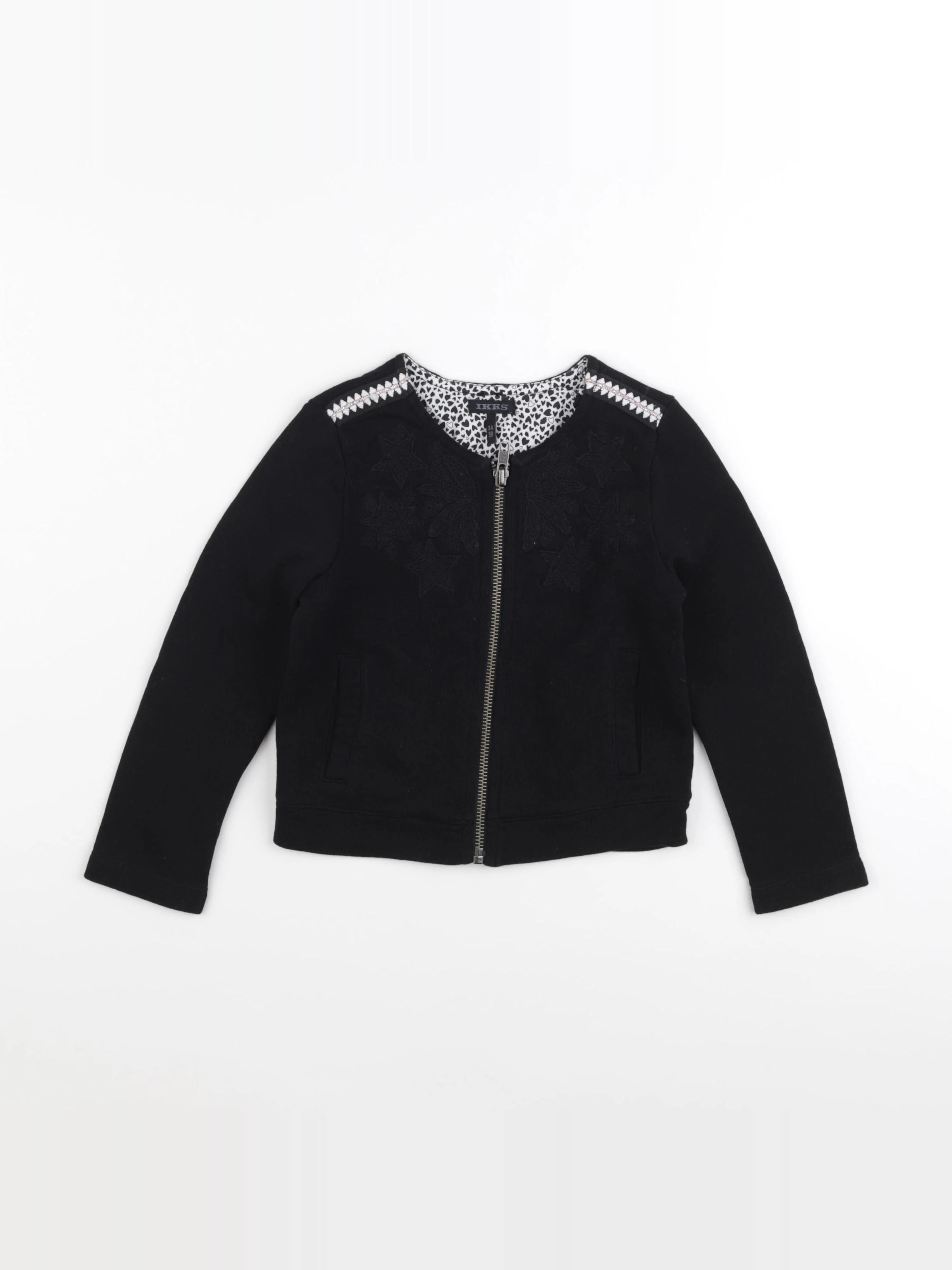 IKKS - sweat noir - 3 ans