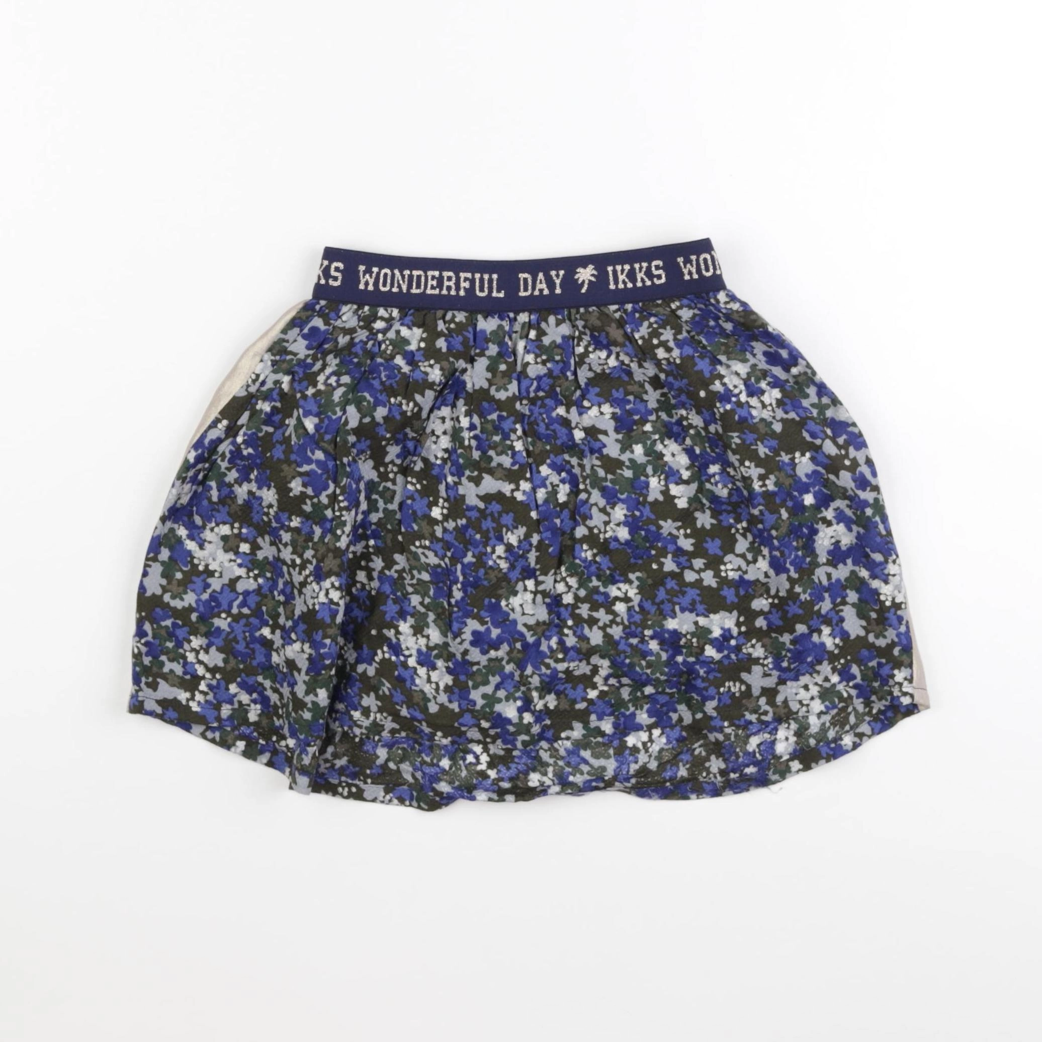 IKKS - jupe bleu, vert - 4 ans