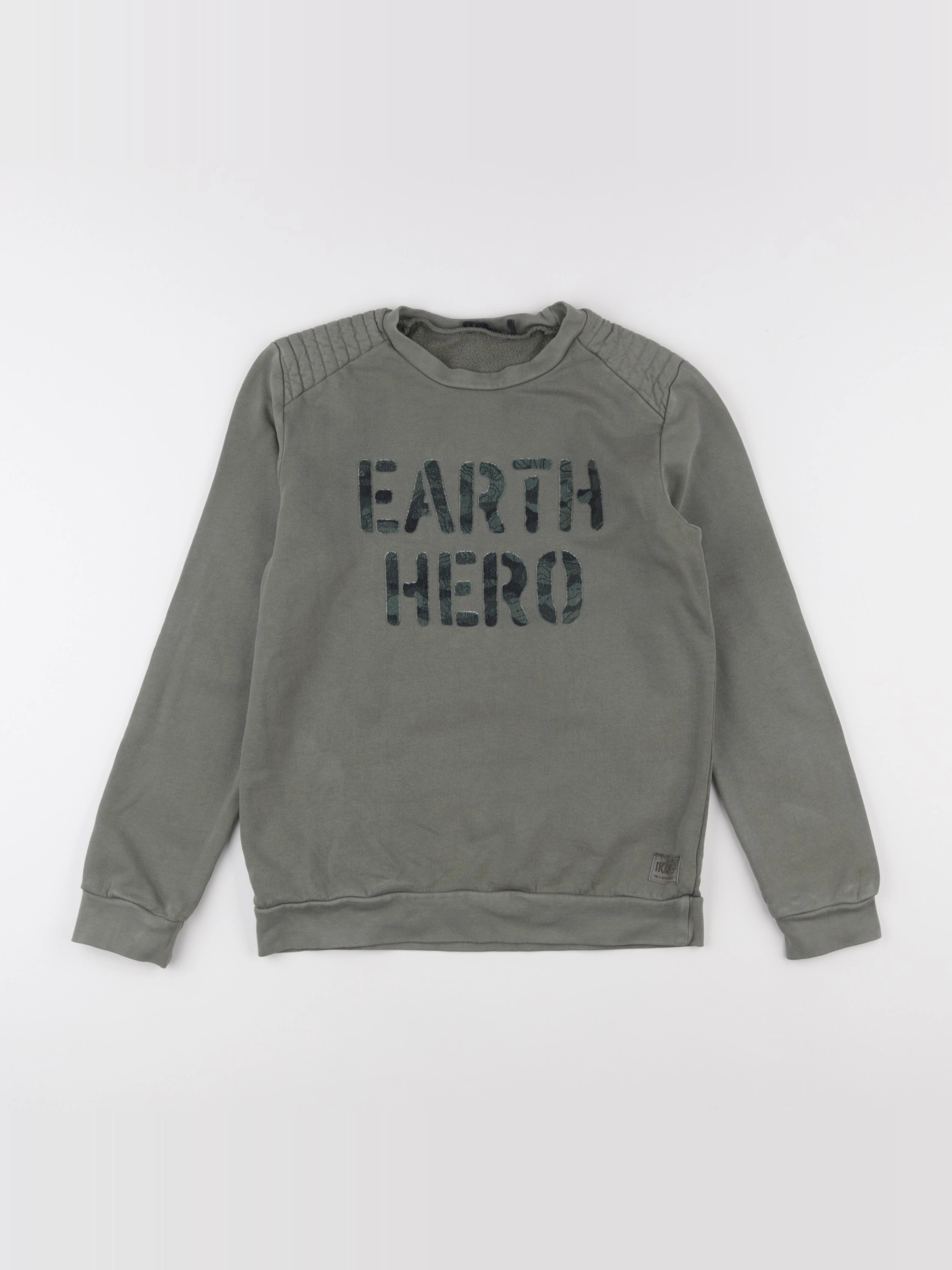 IKKS - sweat vert - 10 ans