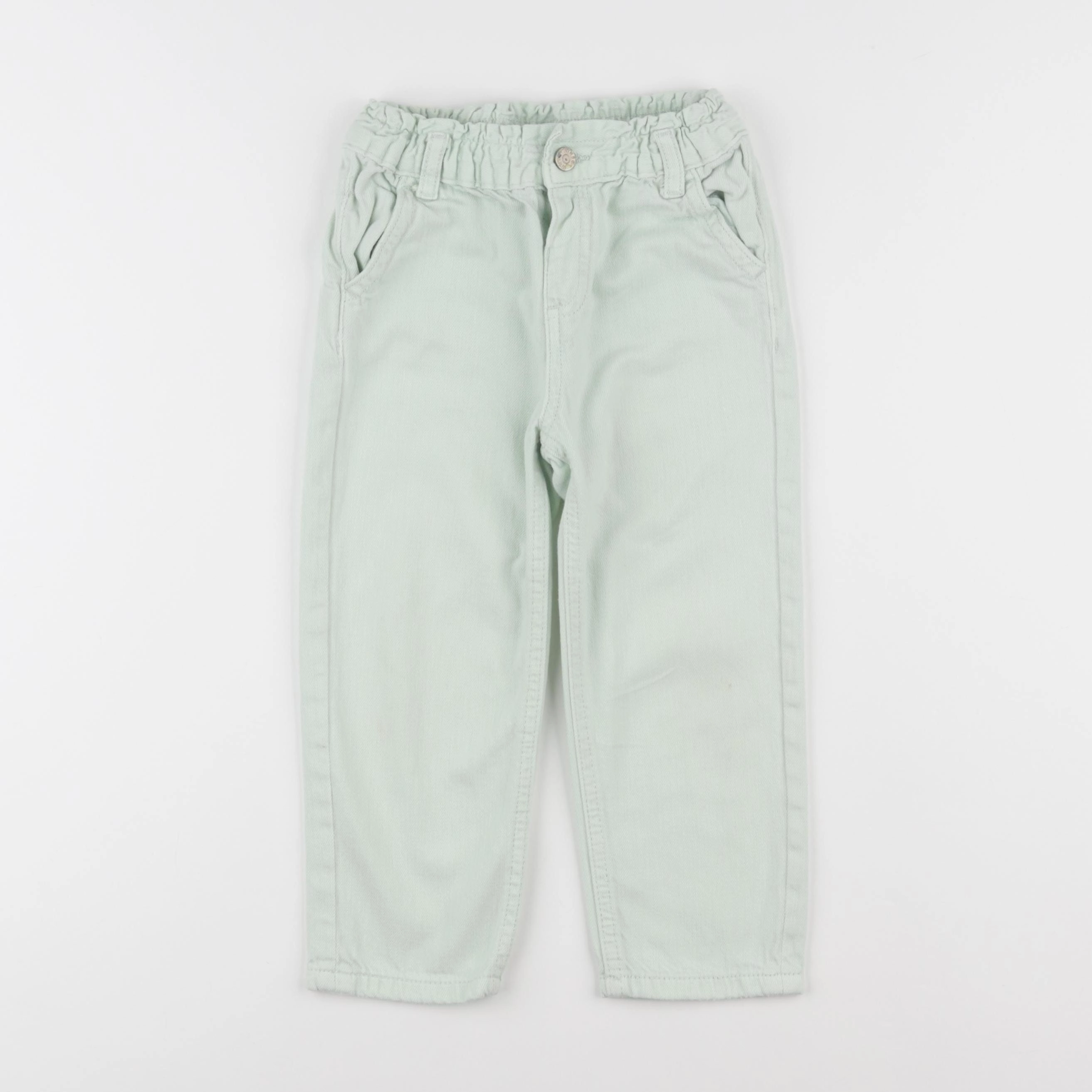 Mango - jean vert - 3/4 ans