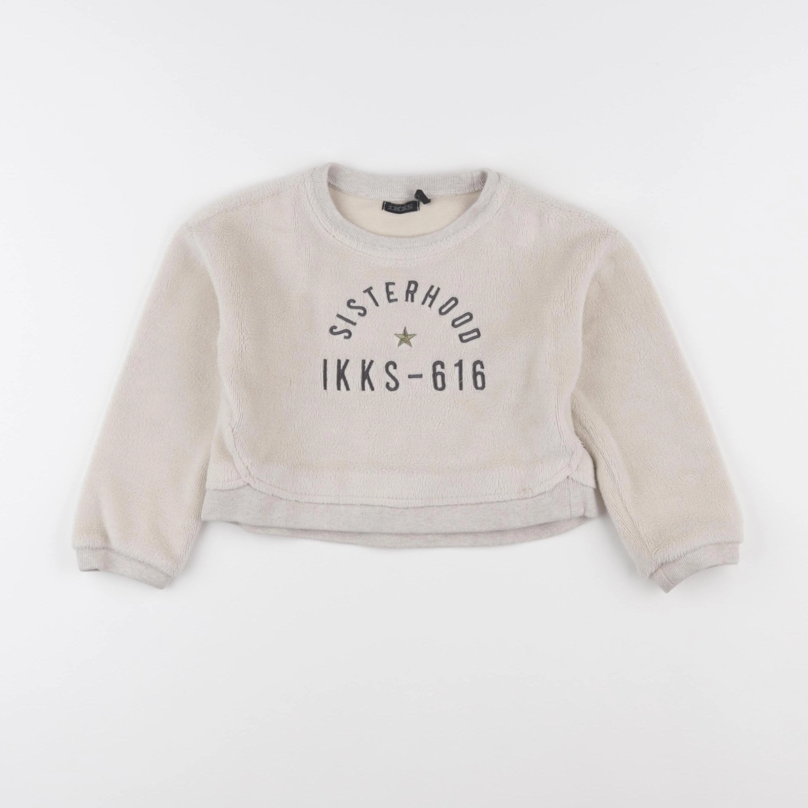 IKKS - sweat beige - 5 ans