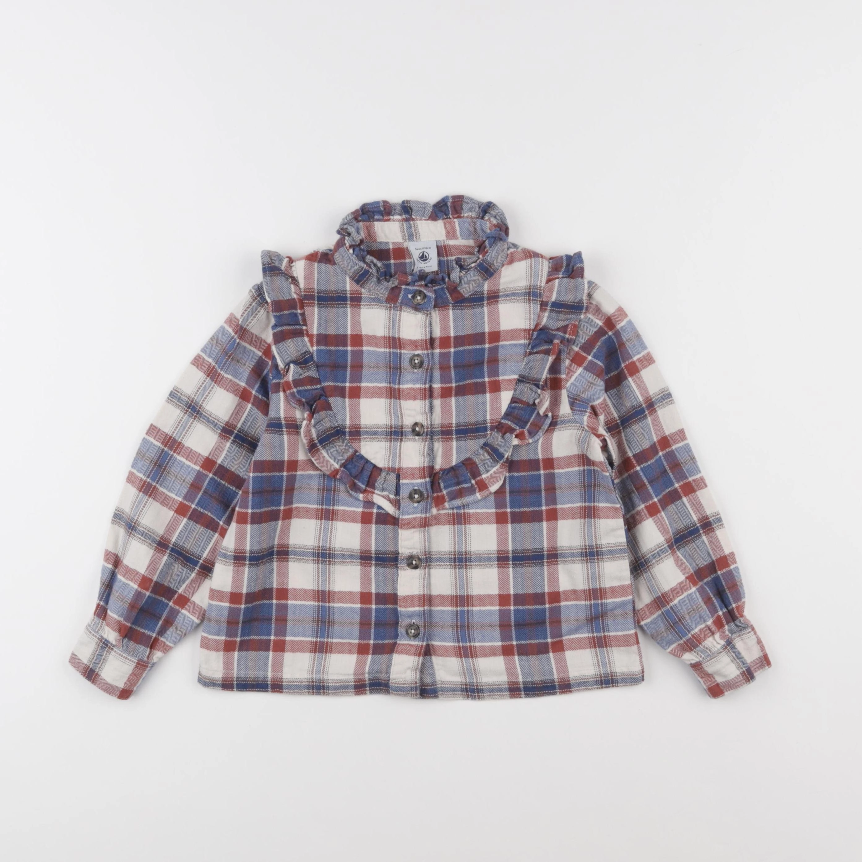 Petit Bateau - blouse multicolore - 5 ans