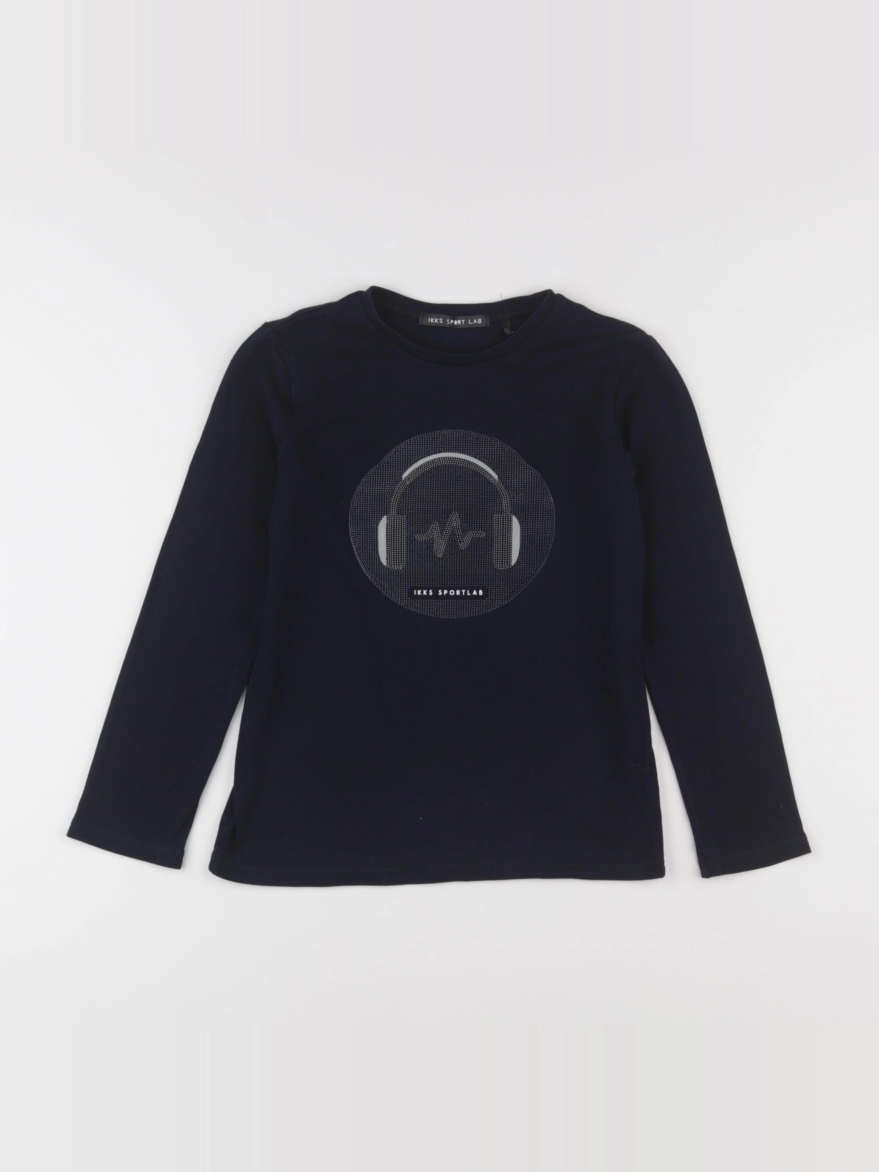 IKKS - tee-shirt bleu - 8 ans